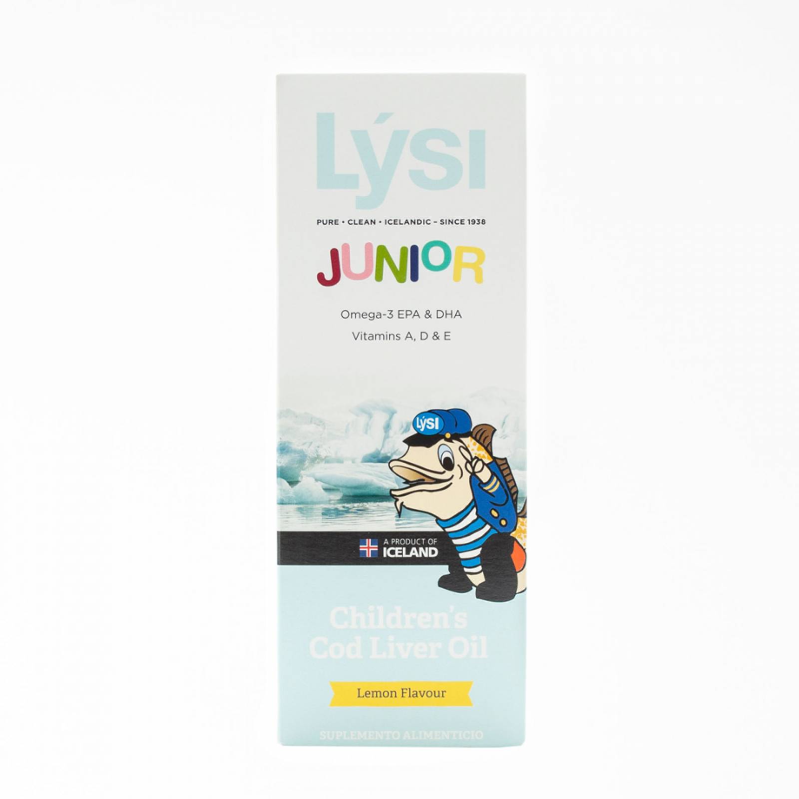 Lysi Omega 3 EPA y DHA Aceite de Hígado de Bacalao Niños 240 ML