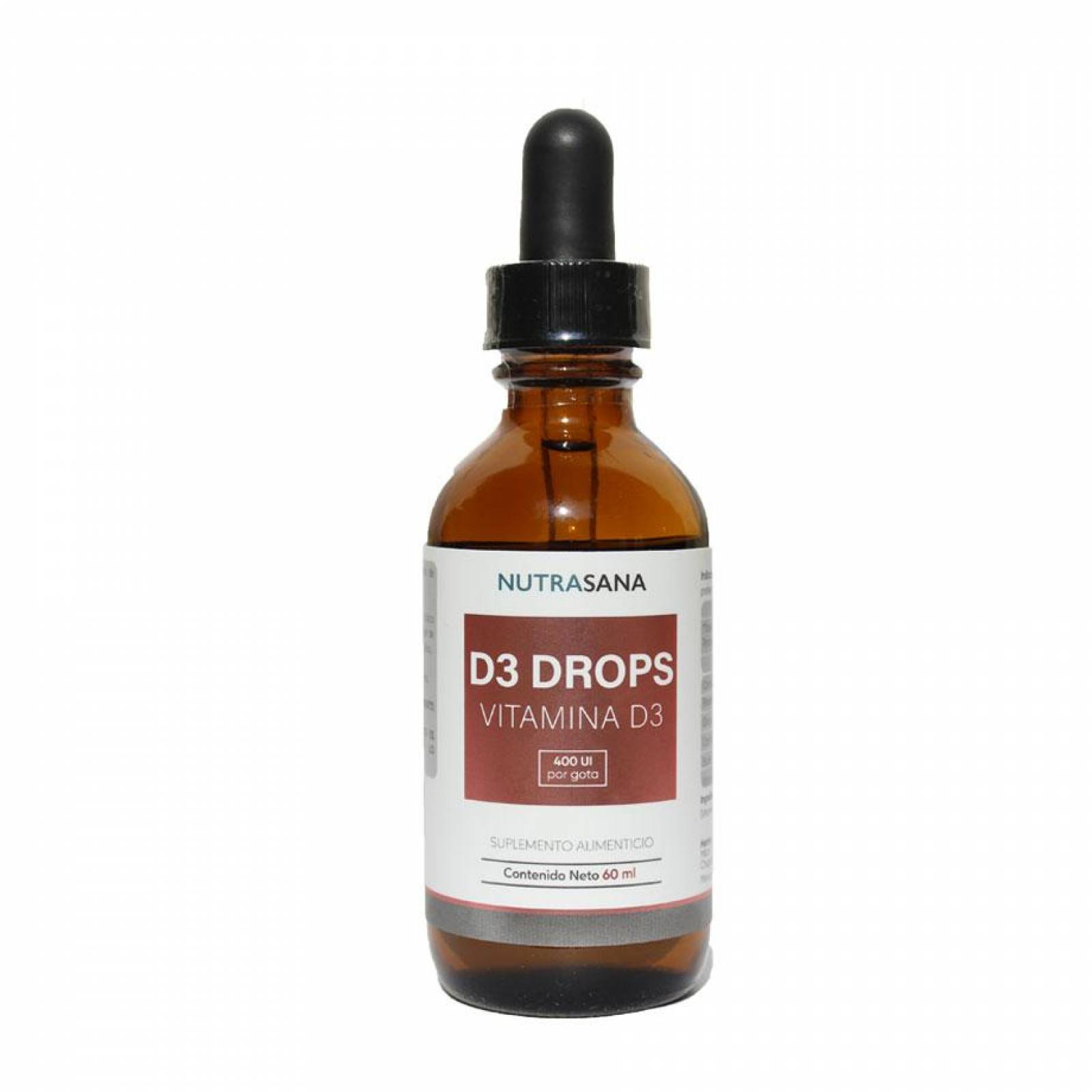 Vitamina D3 en Gotas 60 ml 400 Ui 