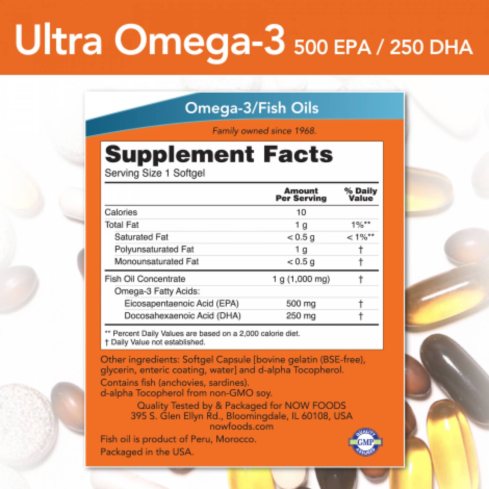 Now Foods Ultra Omega-3 90 Cáps 