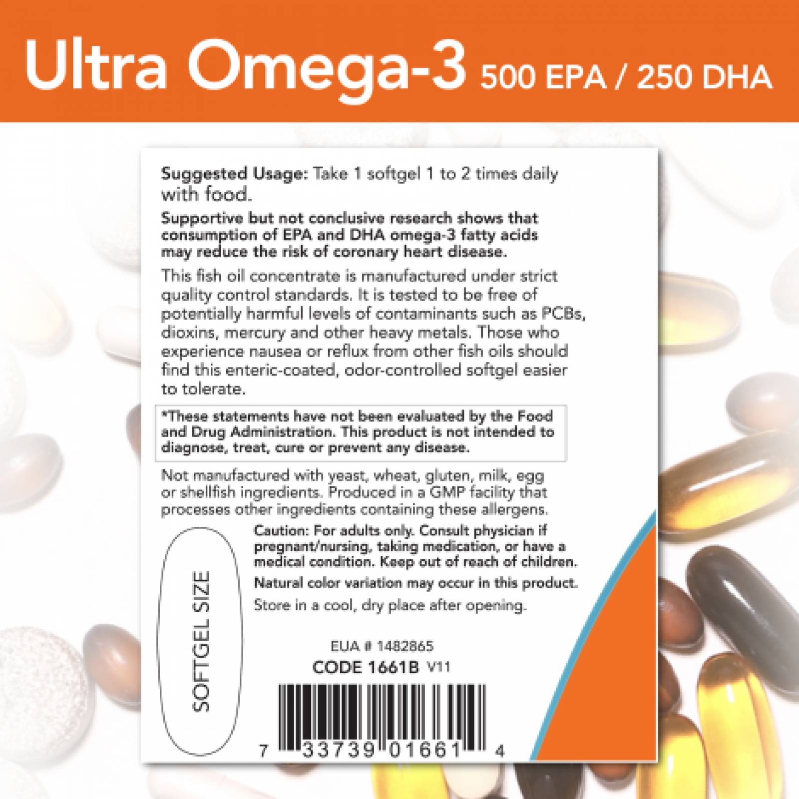 Now Foods Ultra Omega-3 90 Cáps 