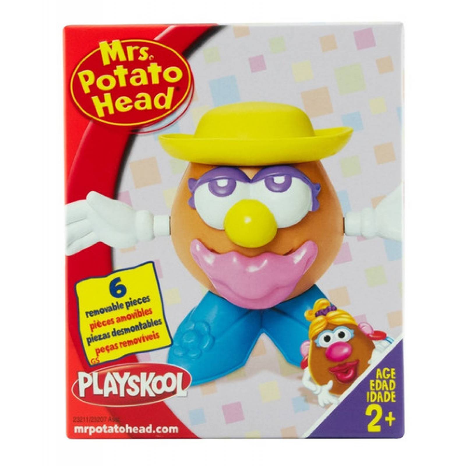 Sr Y Sra Cara De Papa 6 Desmontables Pack 4 Pz Playskool