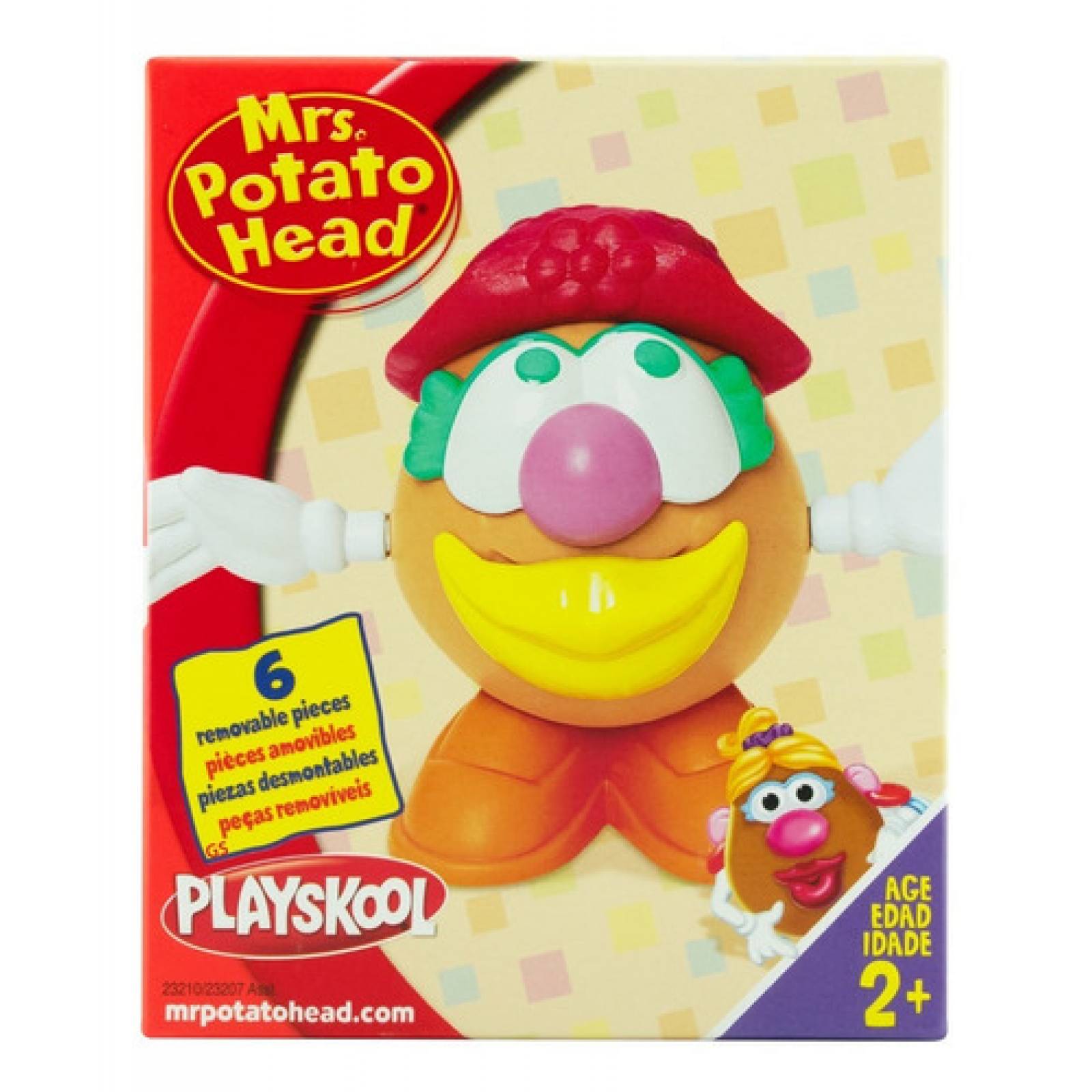 Sr Y Sra Cara De Papa 6 Desmontables Pack 4 Pz Playskool
