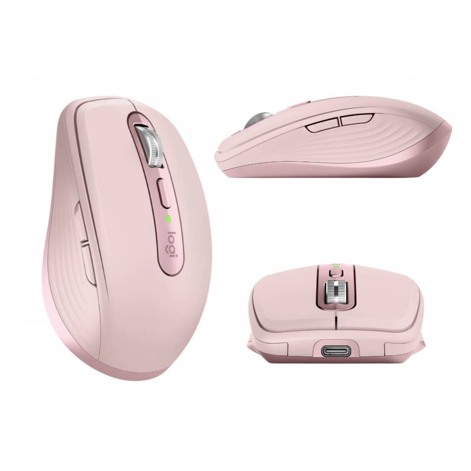 Mouse Inalámbrico Recargable Logitech Series Mx Anywhere 3