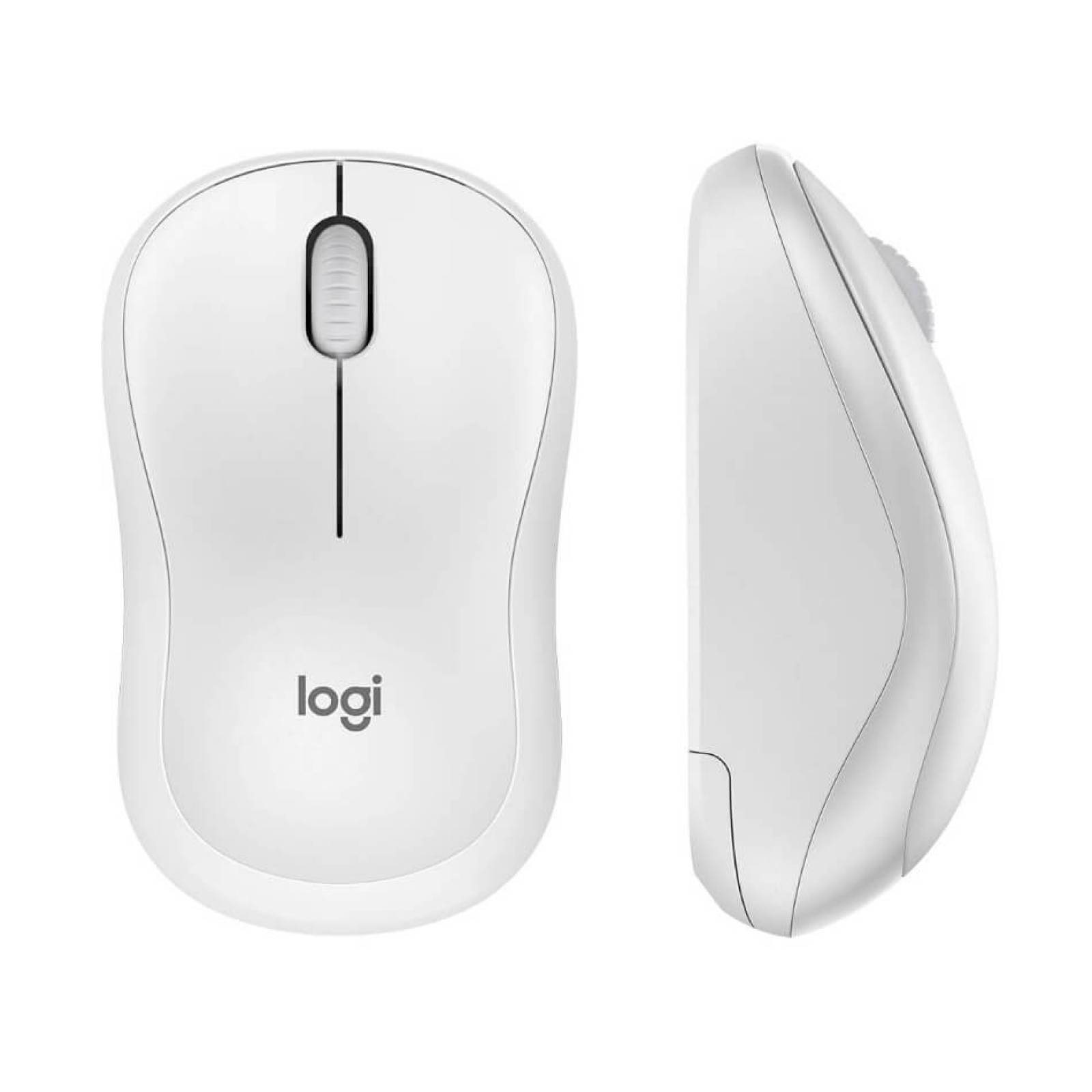 Mouse Inalámbrico Logitech  Mouse M220 Silent Blanco