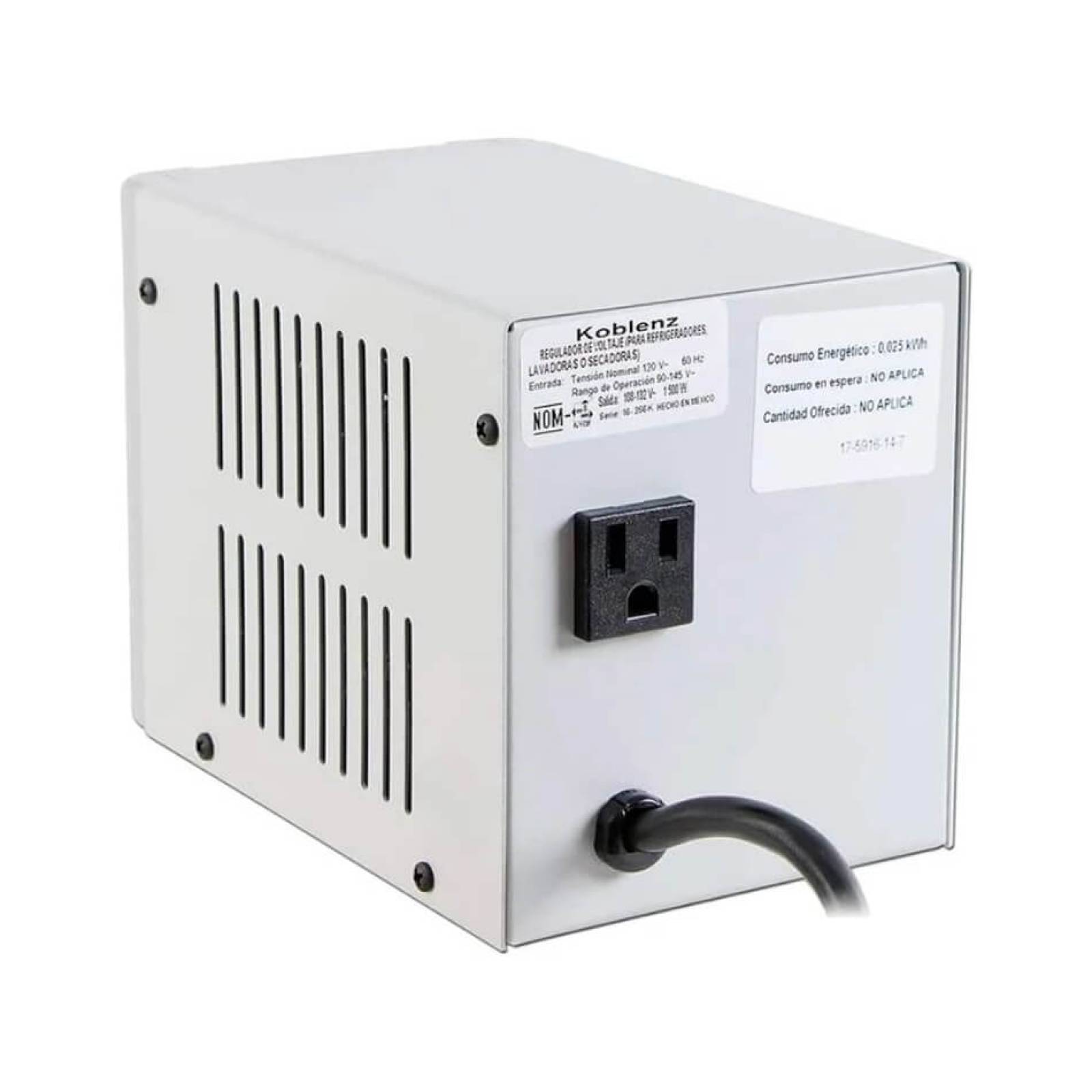 Regulador De Voltaje Koblenz Ri-2002 2500va Entrada De 120v