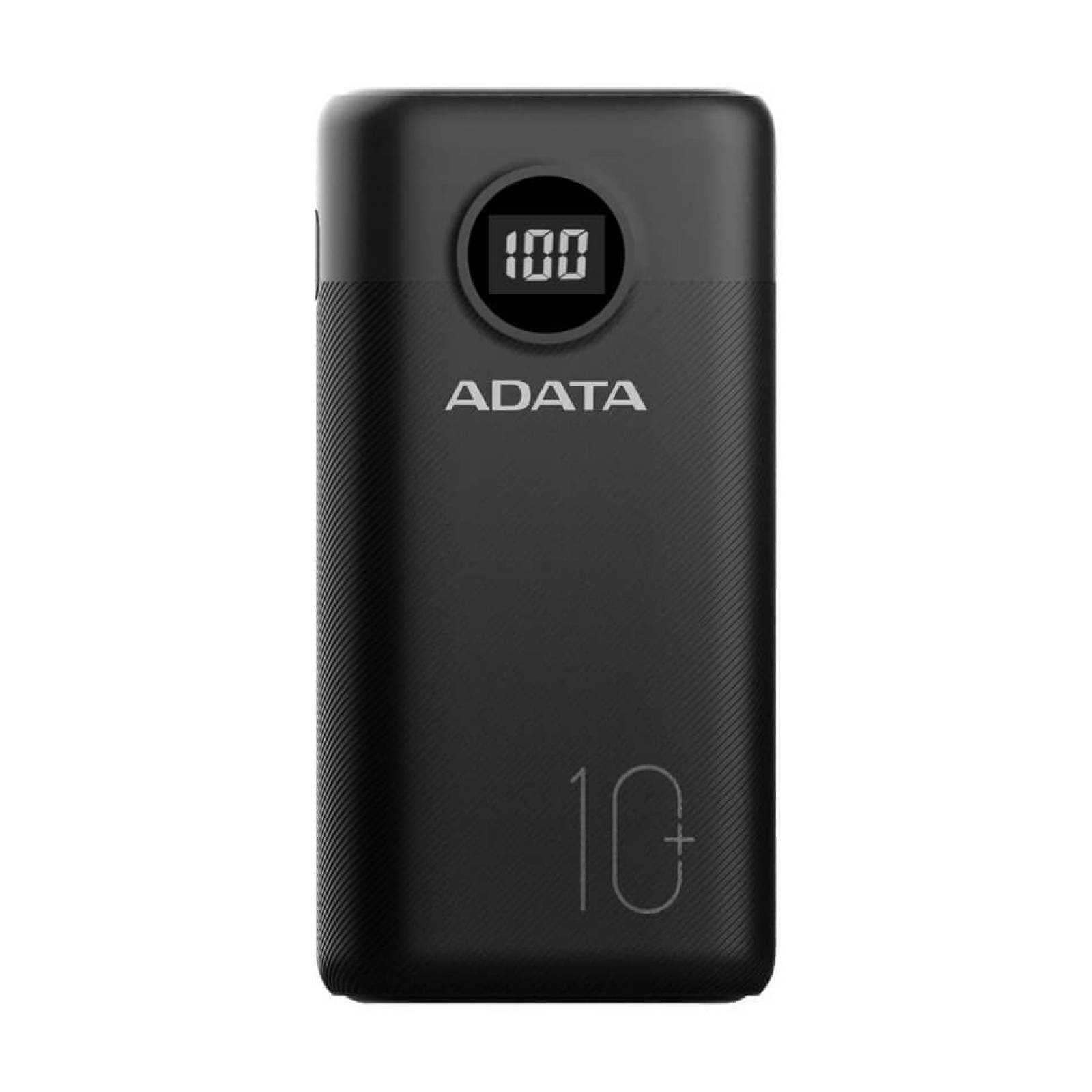 Power Bank Adata P10000qcd 10000mah Pantalla Digital Negro