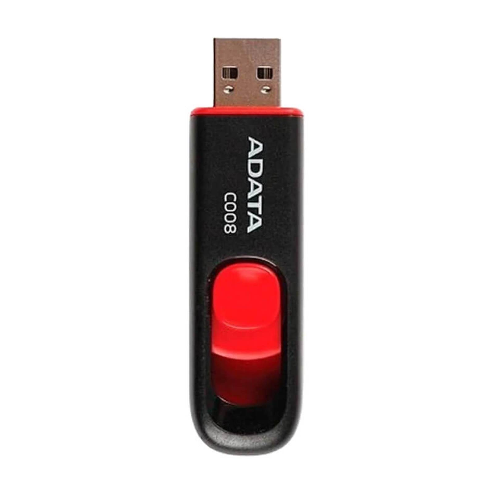 Memoria USB de 32 GB. 2.0 color negro/rojo Marca ADATA.