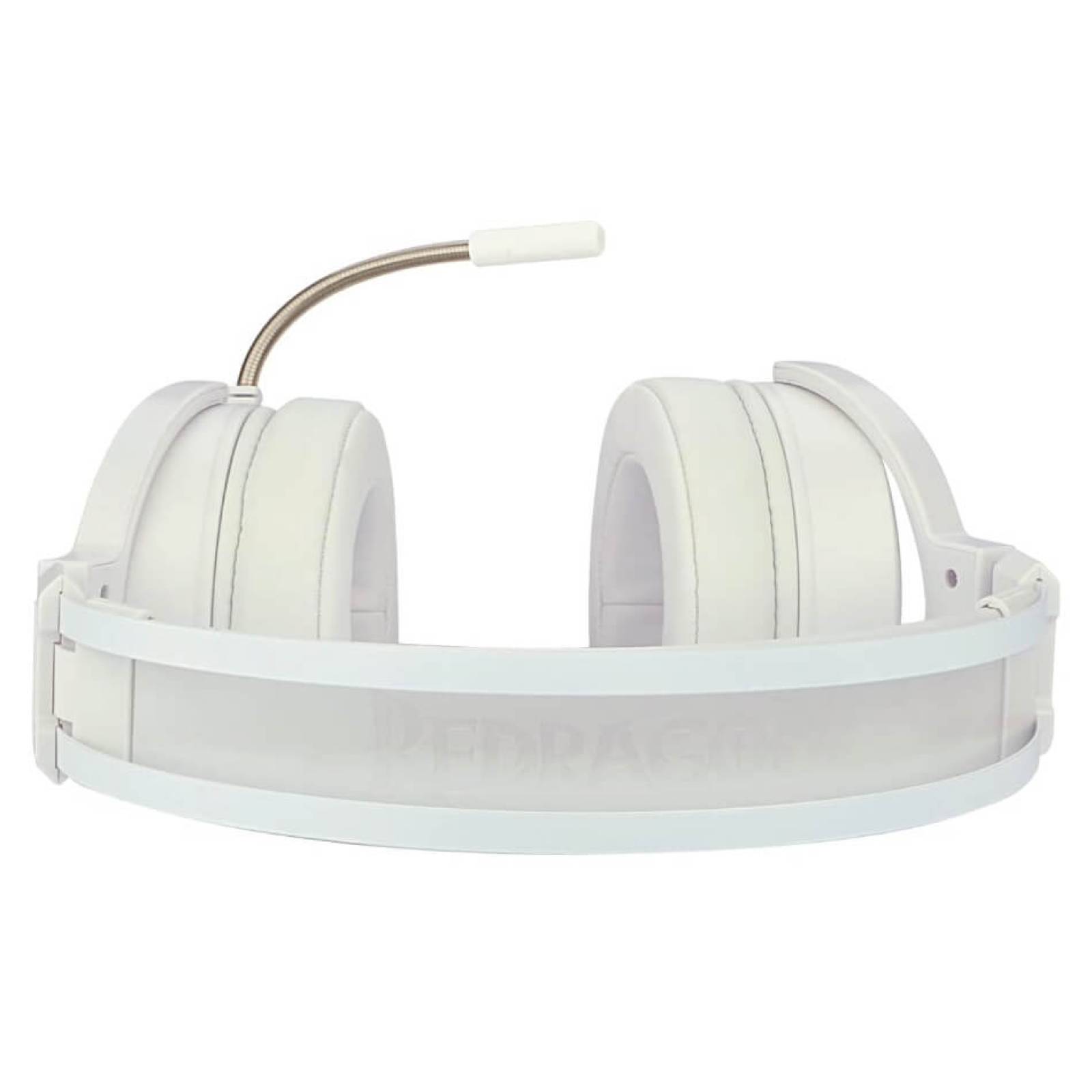 Audífonos Gamer Redragon Chroma Lamia 2 Lunar White Led
