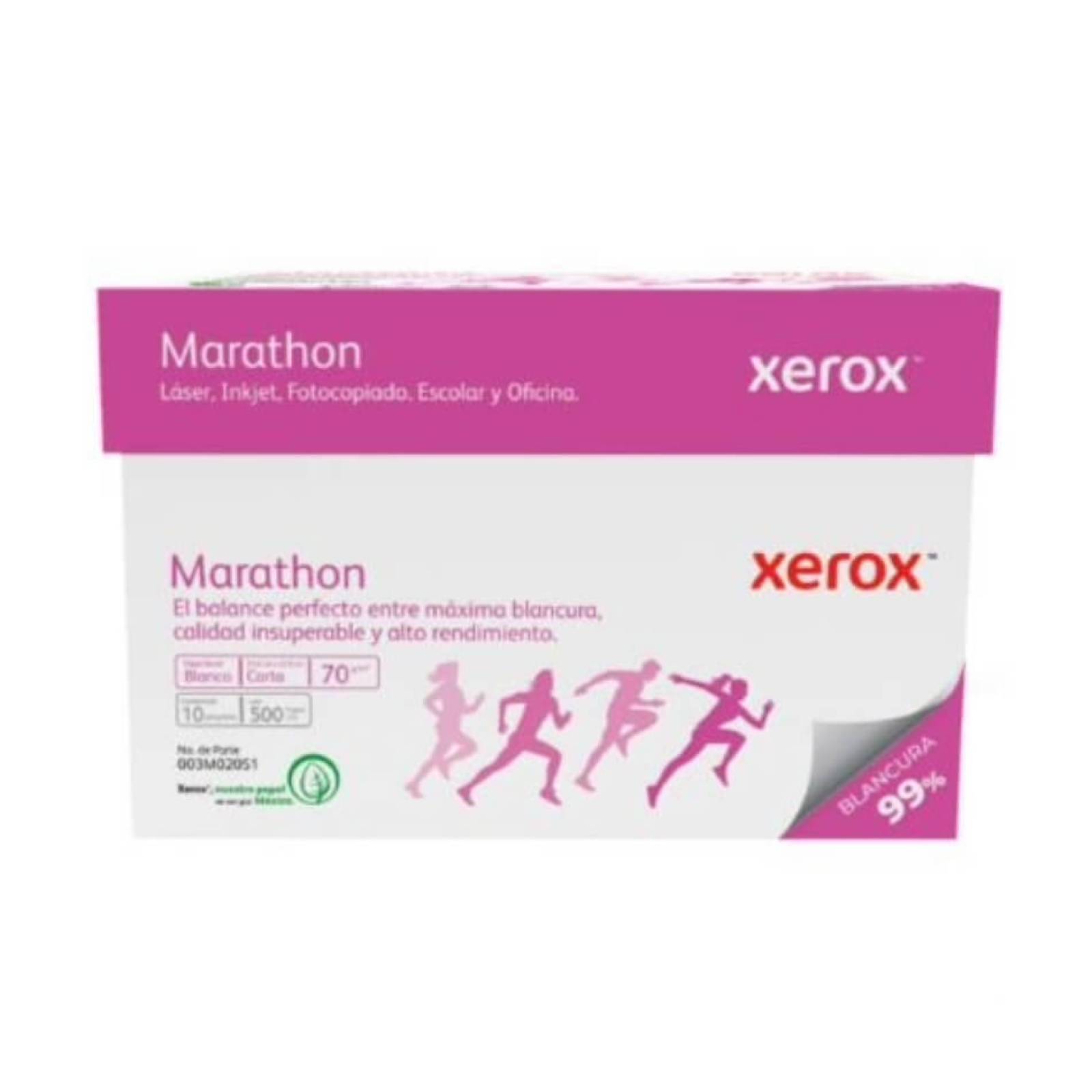 Papel Xerox Bond Marathon 70gr Cart Blanca 5000