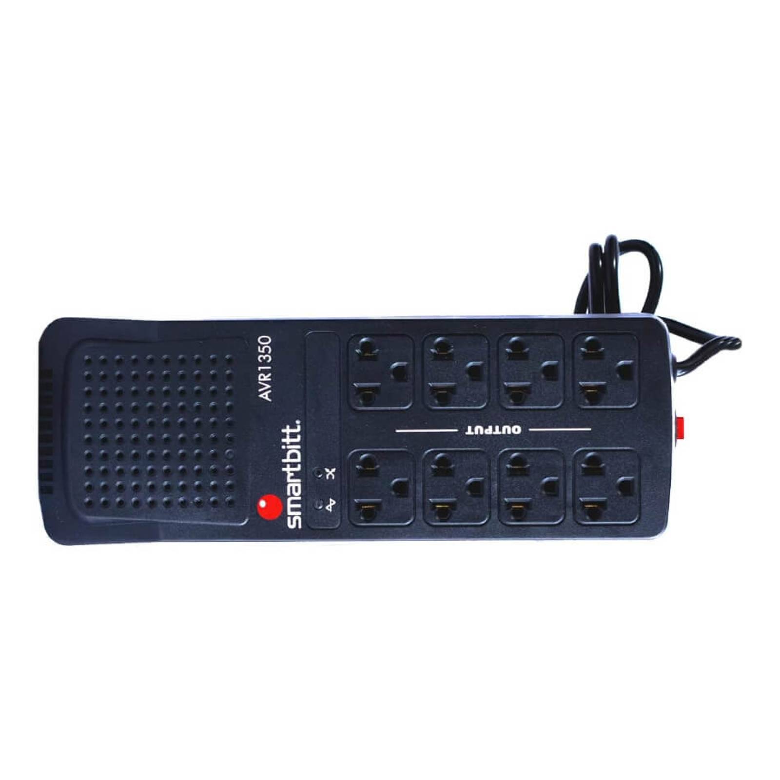 Regulador De Voltaje 1350va 675w Smartbitt Avr1350 Pc Tv 8/c