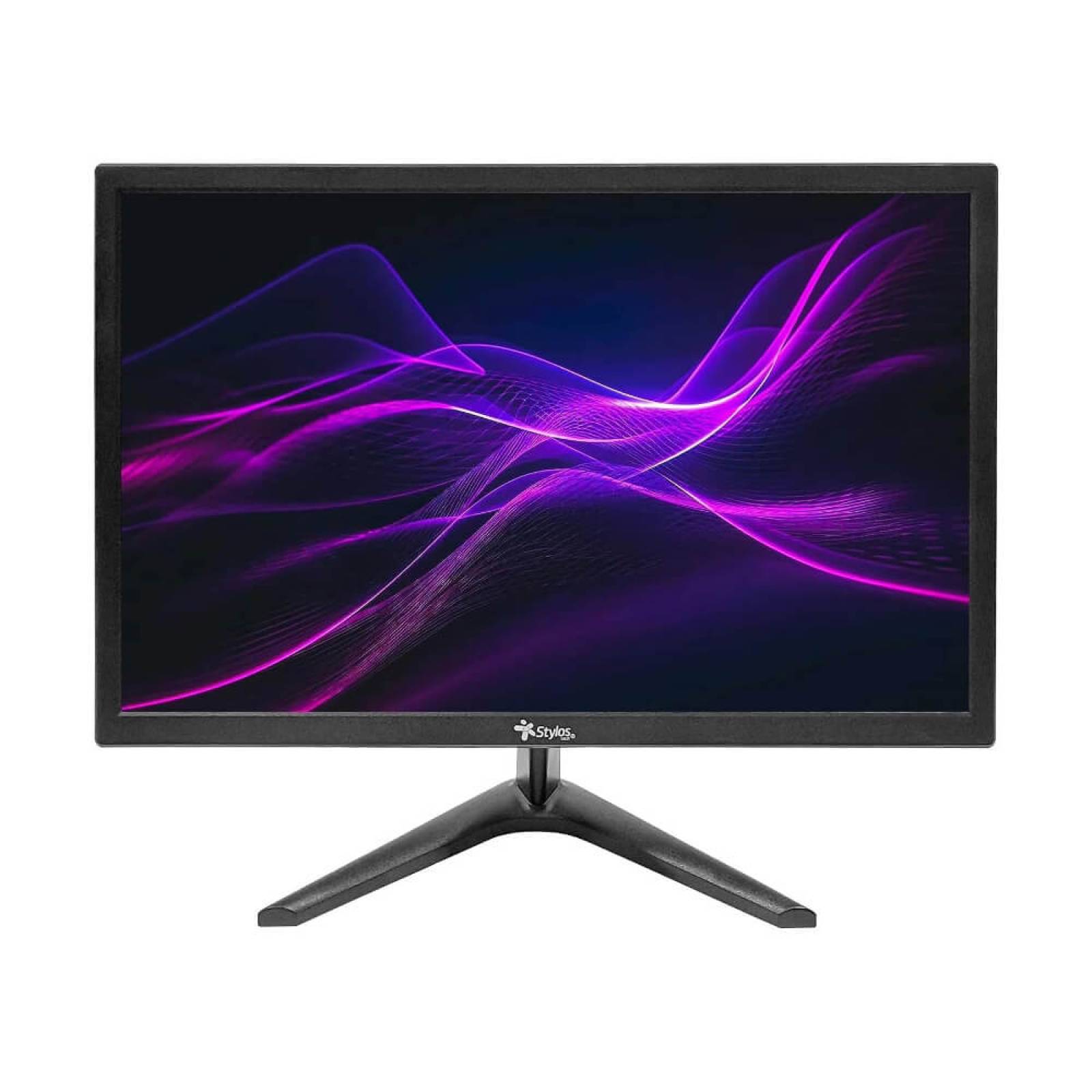 Monitor Stylos Stpmot3b Led 19  Negro 100v/240v