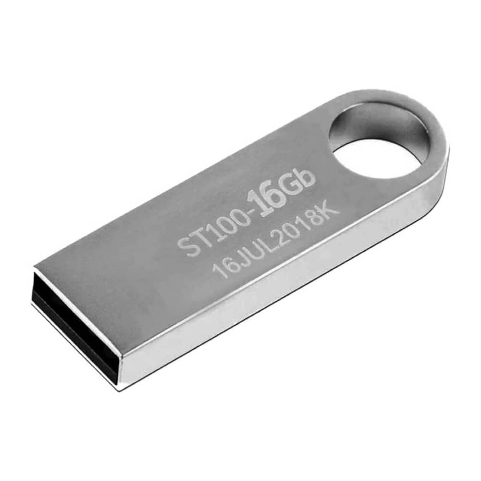 Kit 25 Memoria Usb 16gb Stylos Tech St100 2.0 Plateado