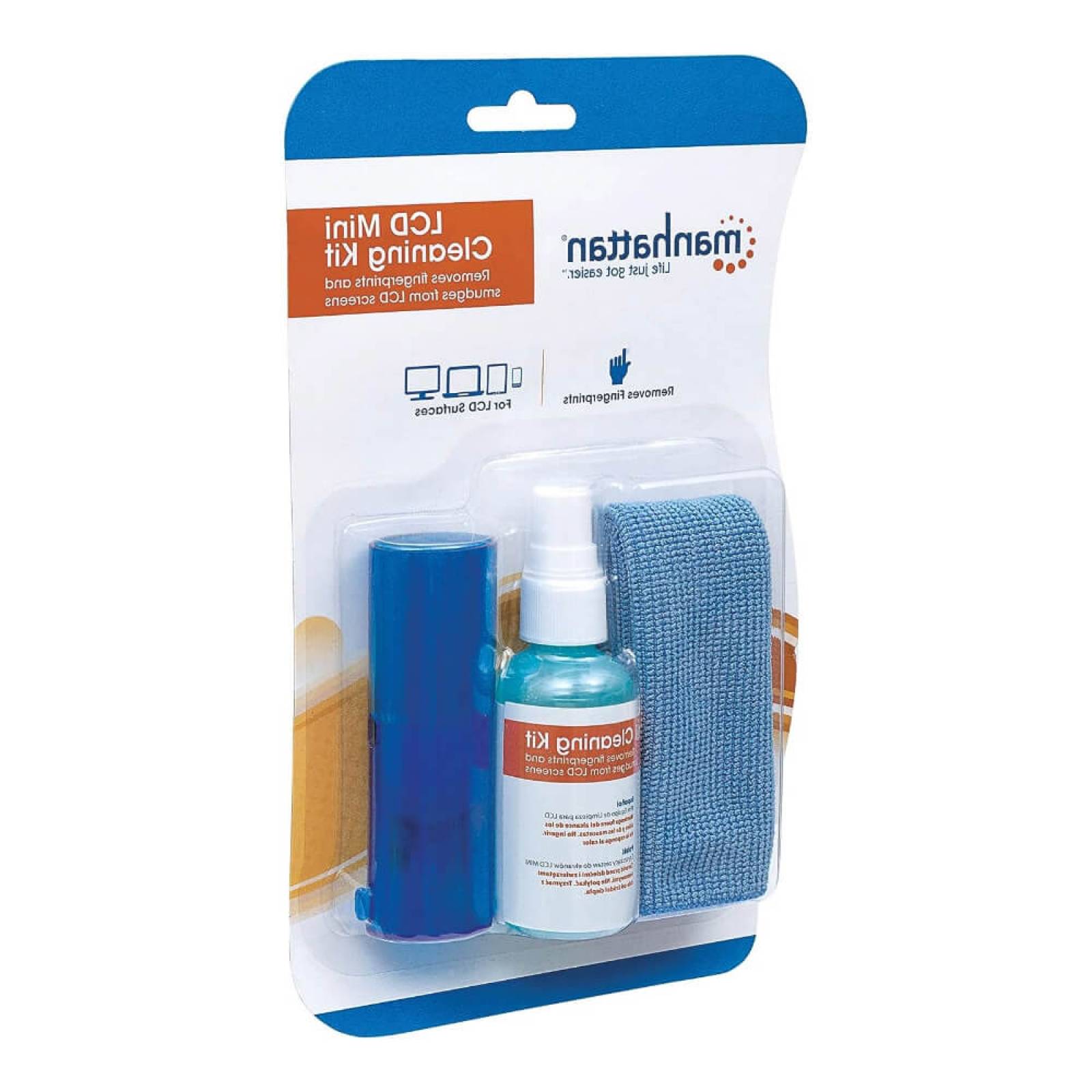 Paño De Limpieza Manhattan 421010 Kit Azul 3 u