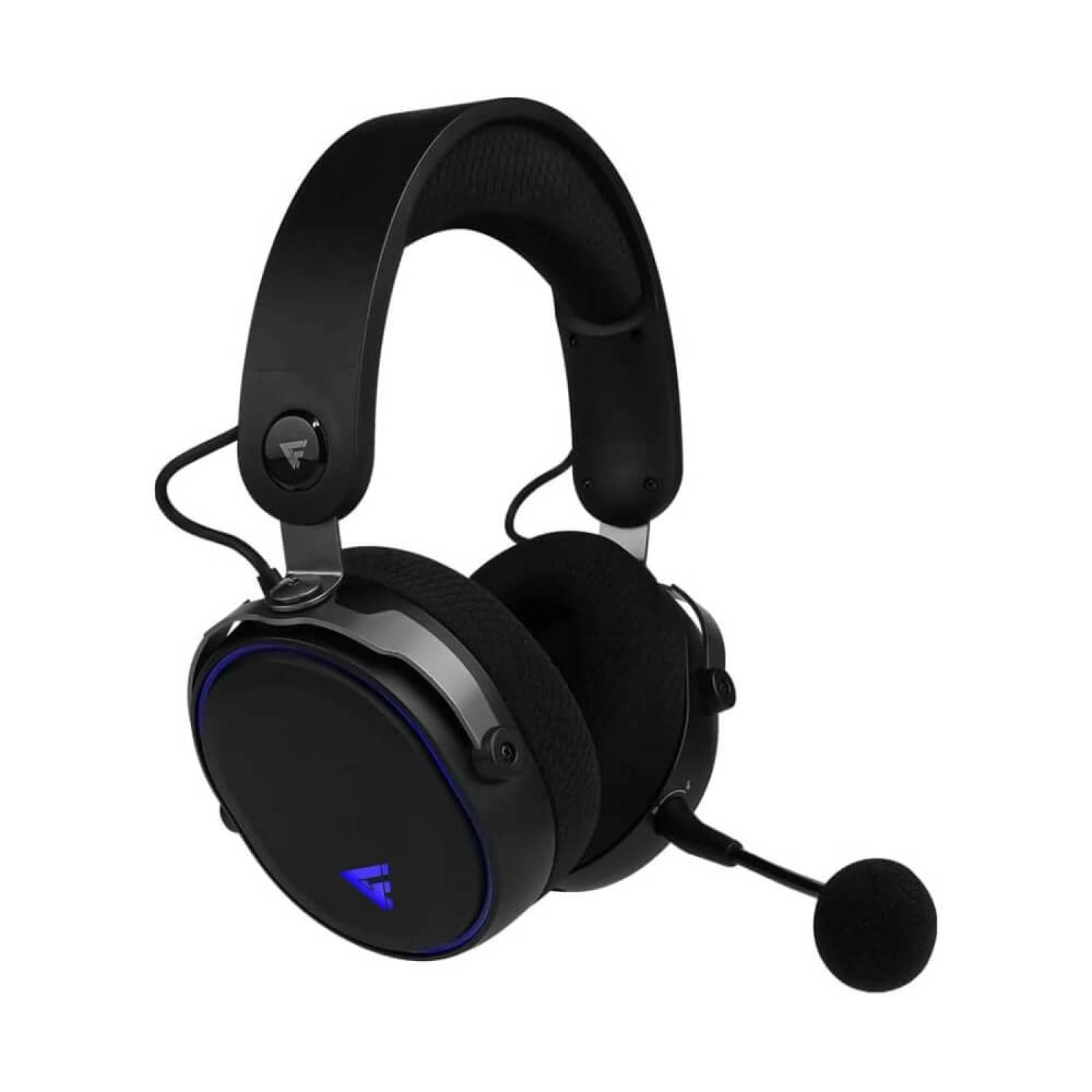 Diadema Game Factor Hsb600 Inalambrico 7.1 Rgb Tipo C, Bt