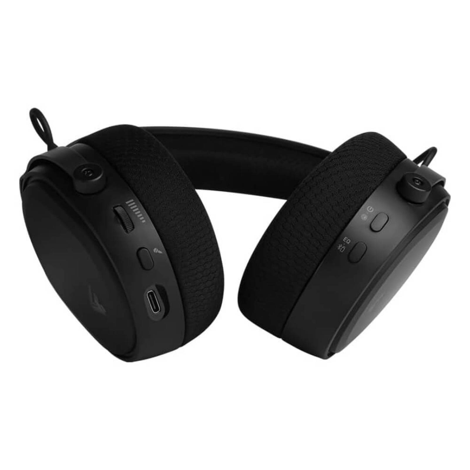 Diadema Game Factor Hsb600 Inalambrico 7.1 Rgb Tipo C, Bt