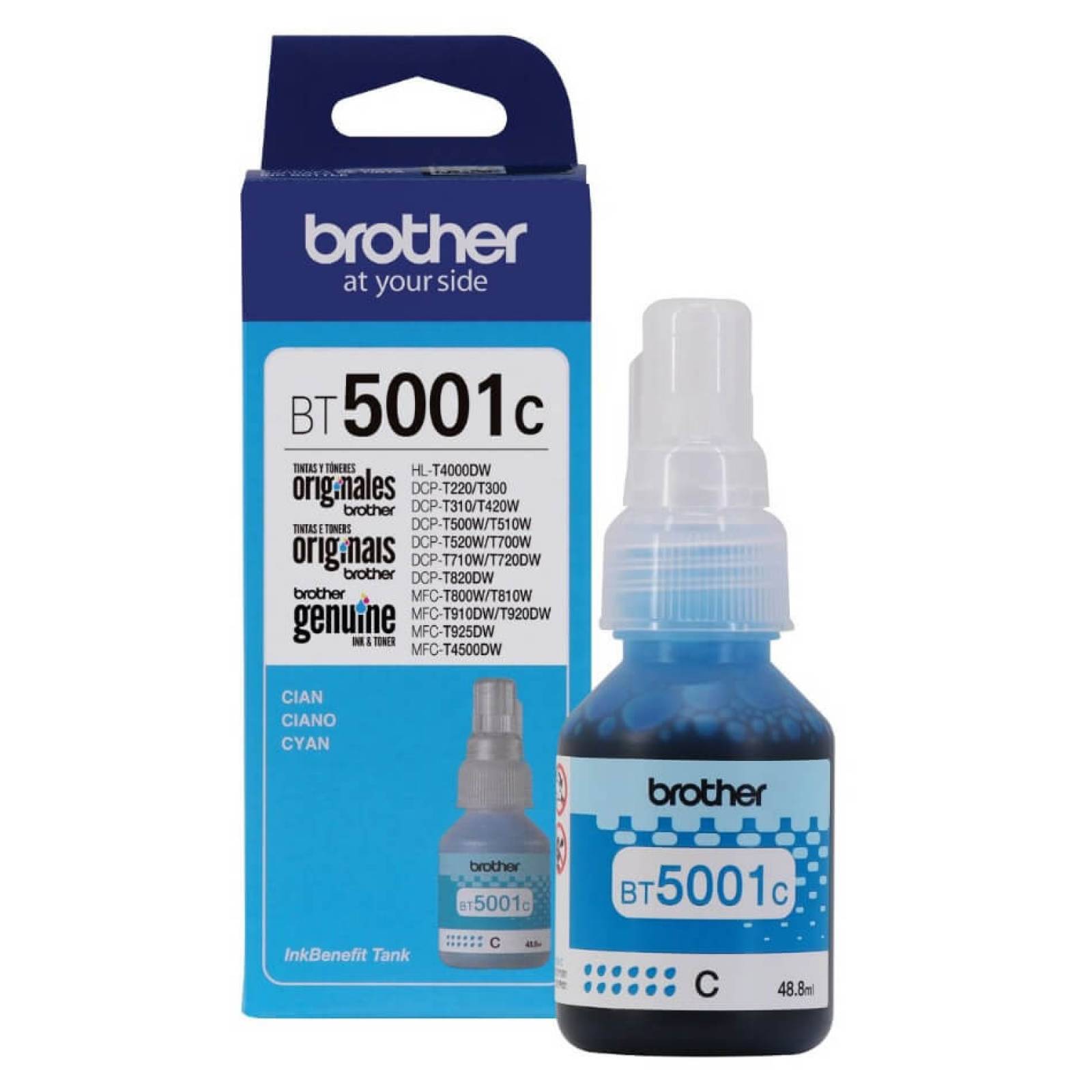Tinta Original Brother Bt5001 C (cian) 48.8ml