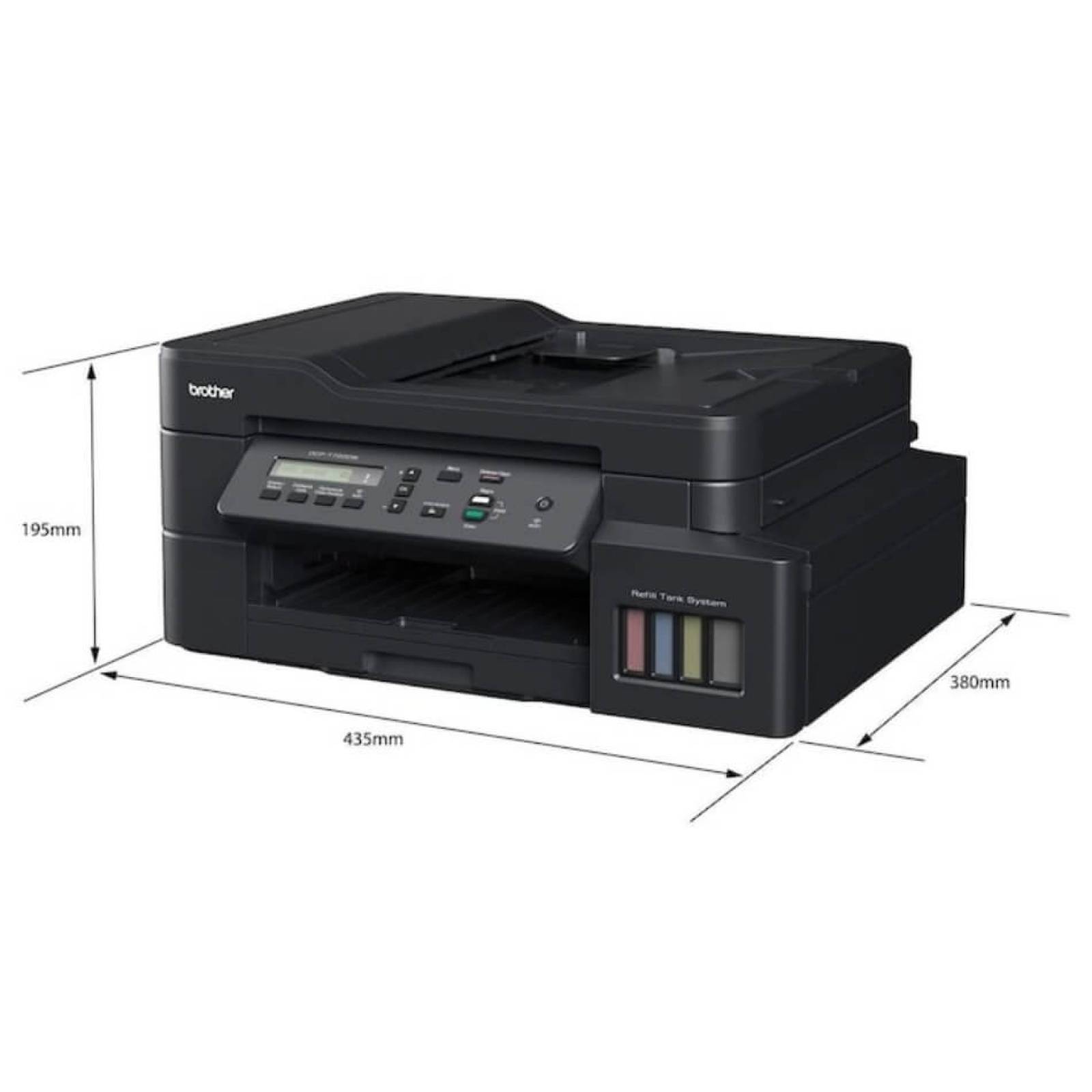 Impresora Color  Brother Inkbenefit Tank Dcp-t720dw