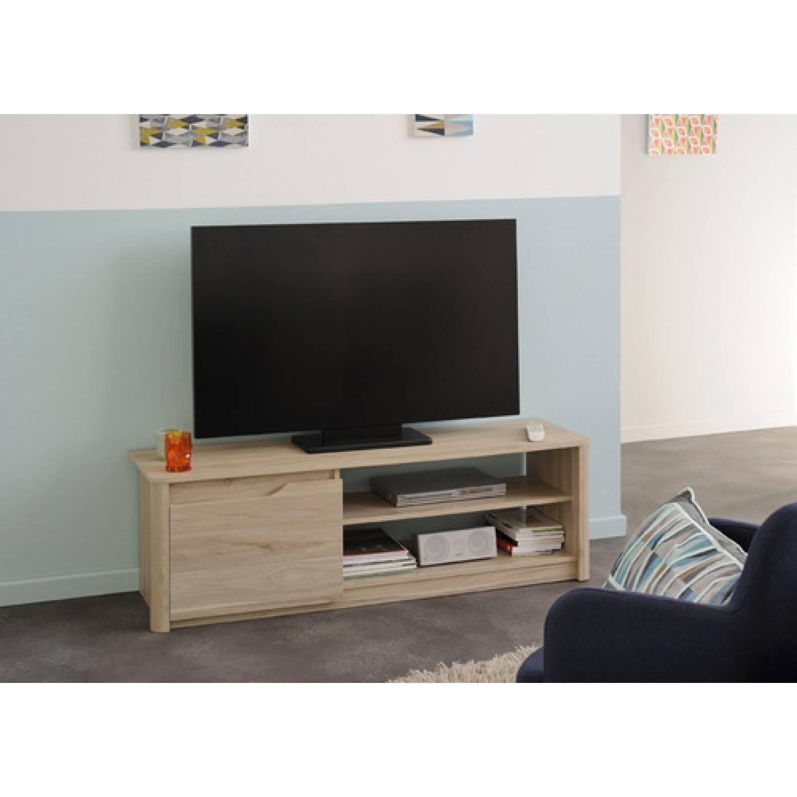 Mueble Para Tv Económico De Madera Moderno Tugow