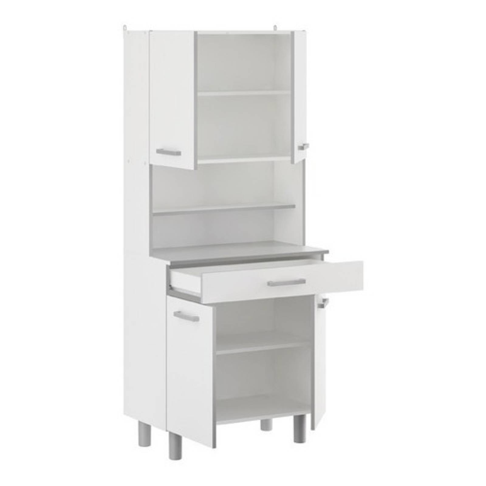 Alacenas Cocina Prácticas Blanca Minimalista Tugow