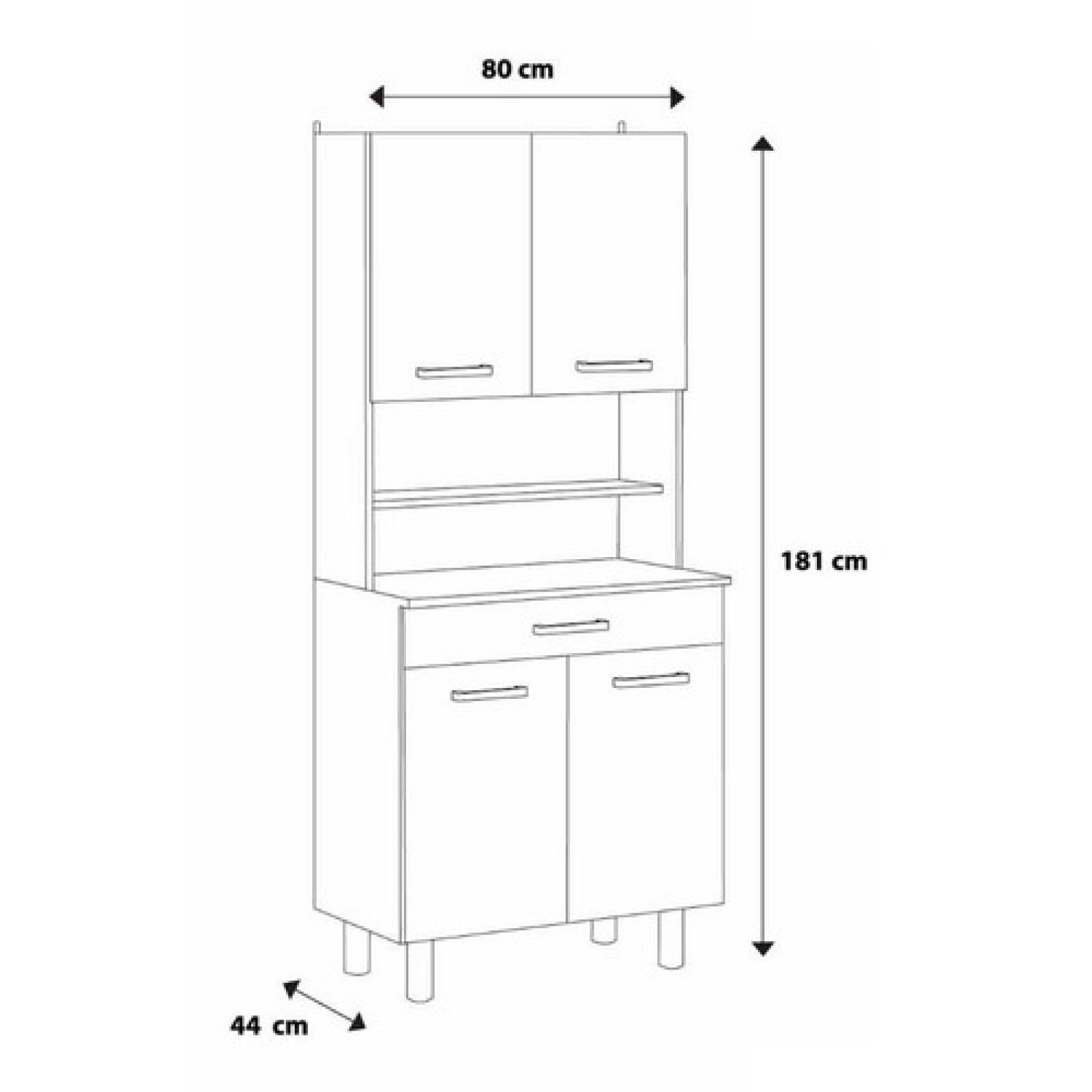 Alacenas Cocina Prácticas Blanca Minimalista Tugow