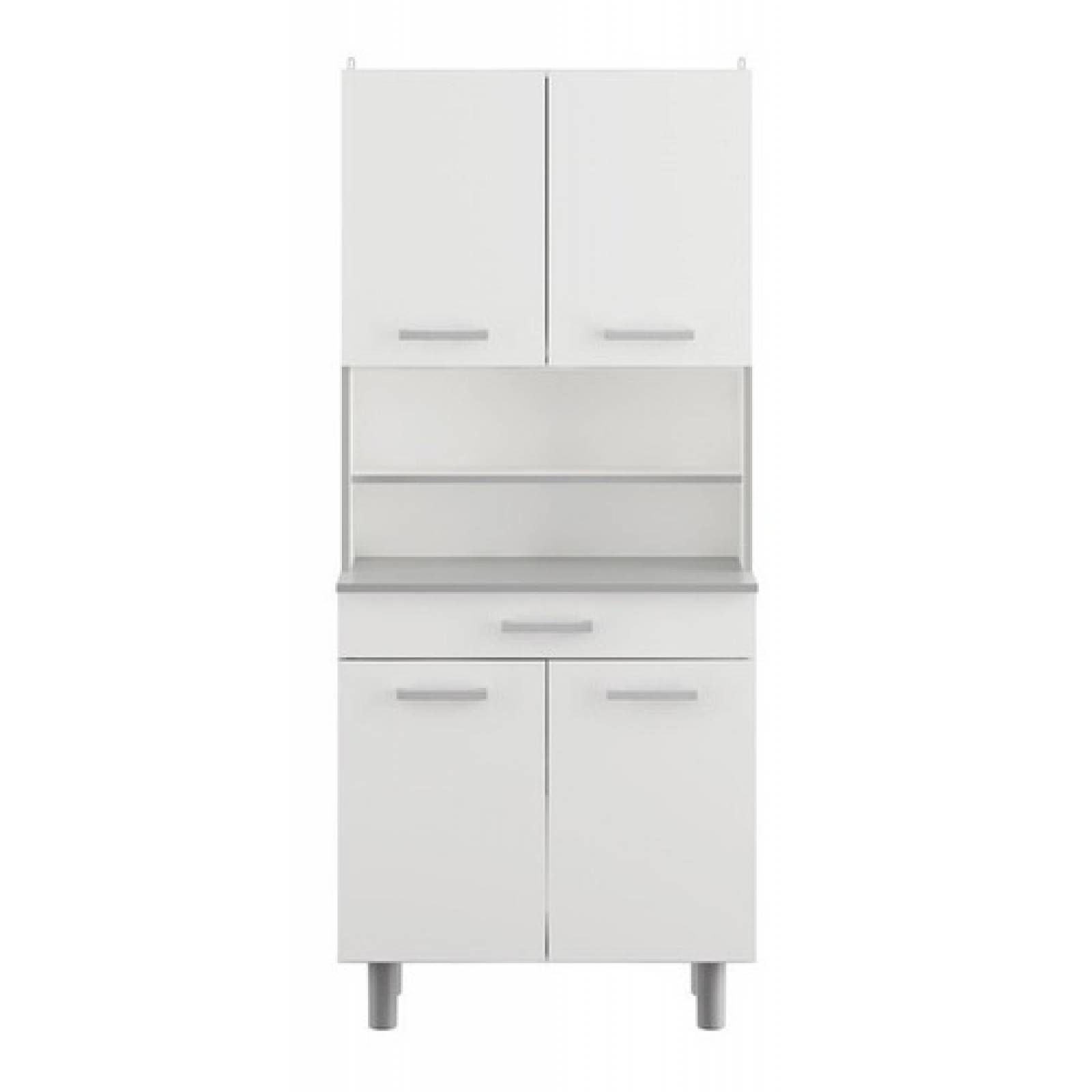 Alacenas Cocina Prácticas Blanca Minimalista Tugow
