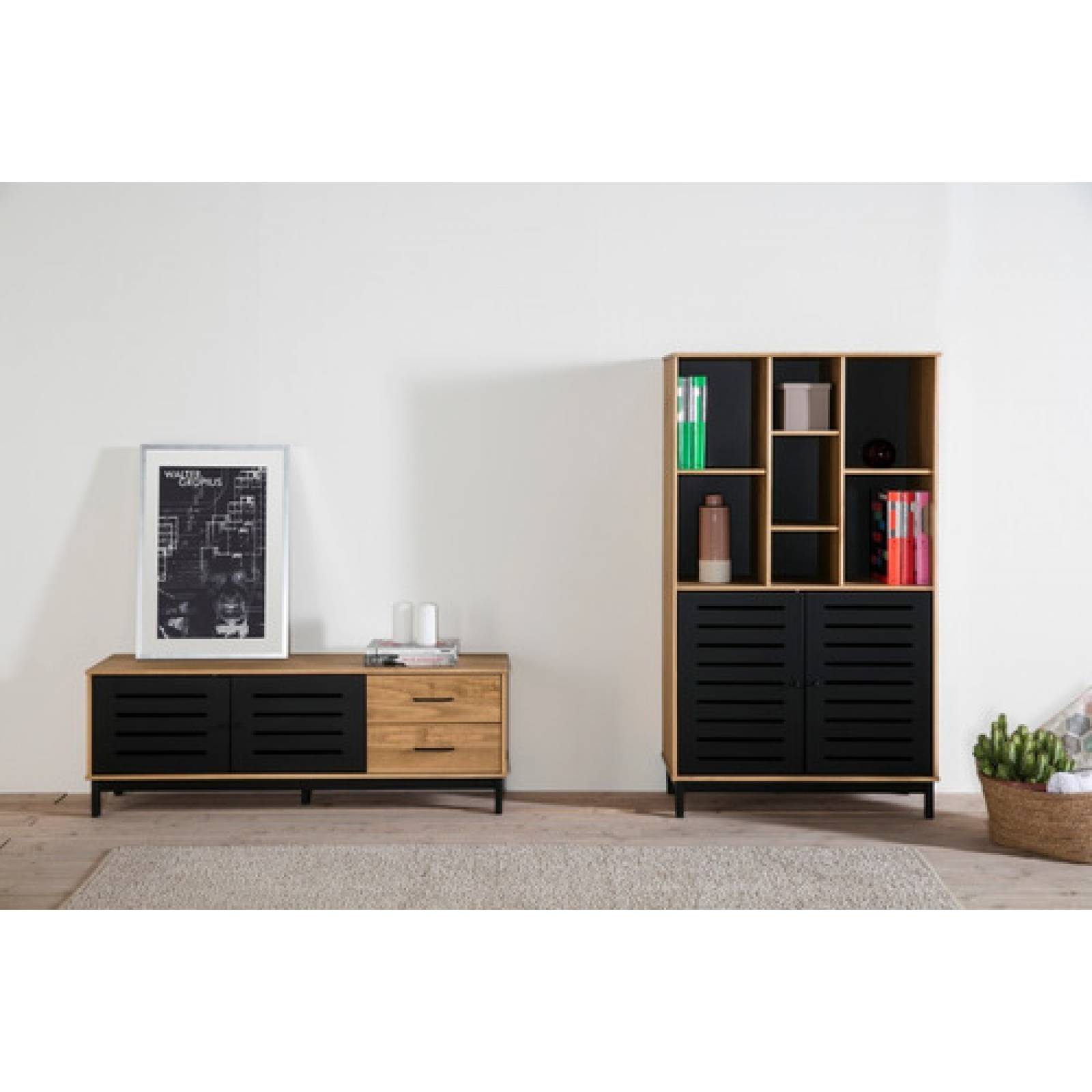 Mueble Para Almacenar De Madera Tugow