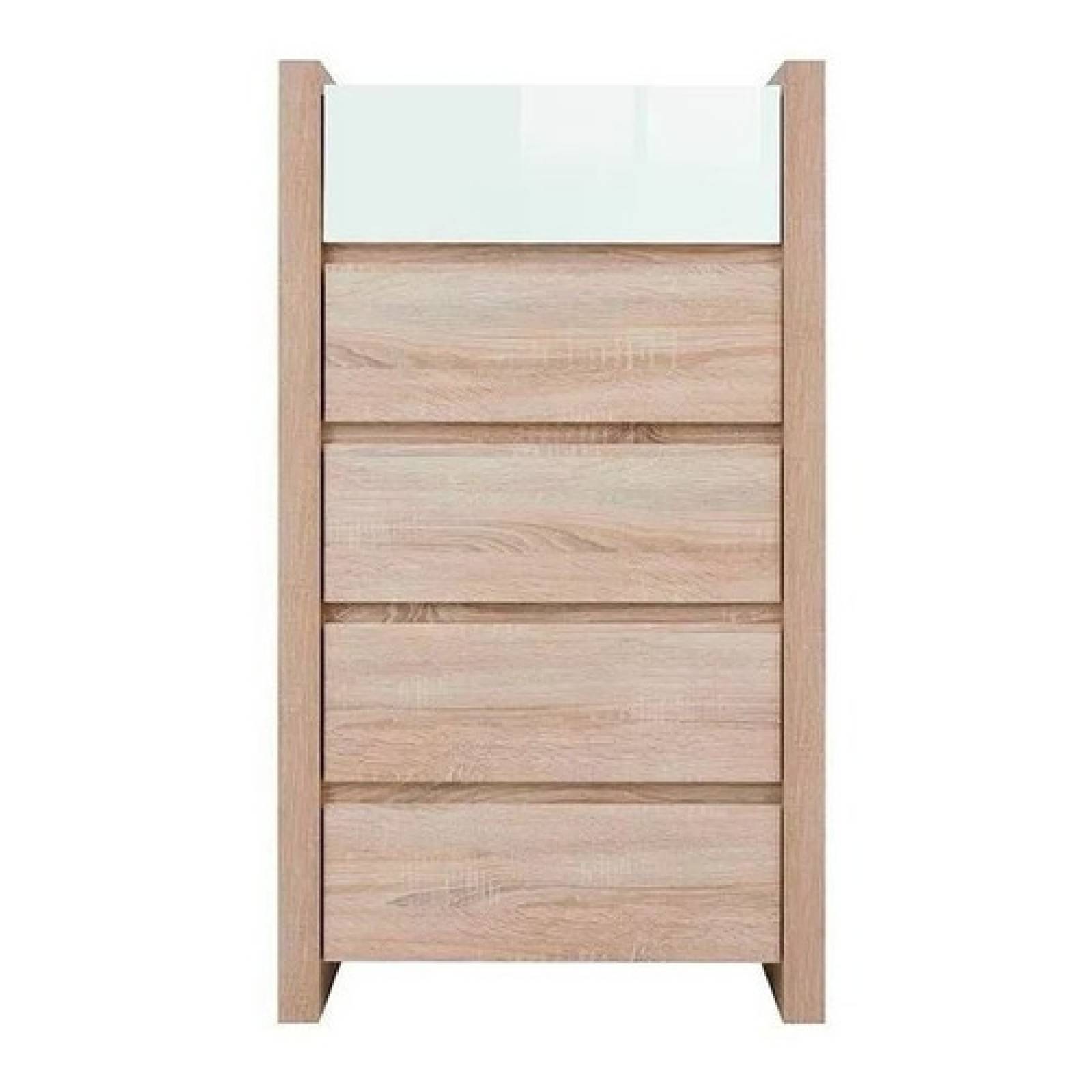 Cajonera Minimalista Para Recámaras Cómoda De Madera Tugow