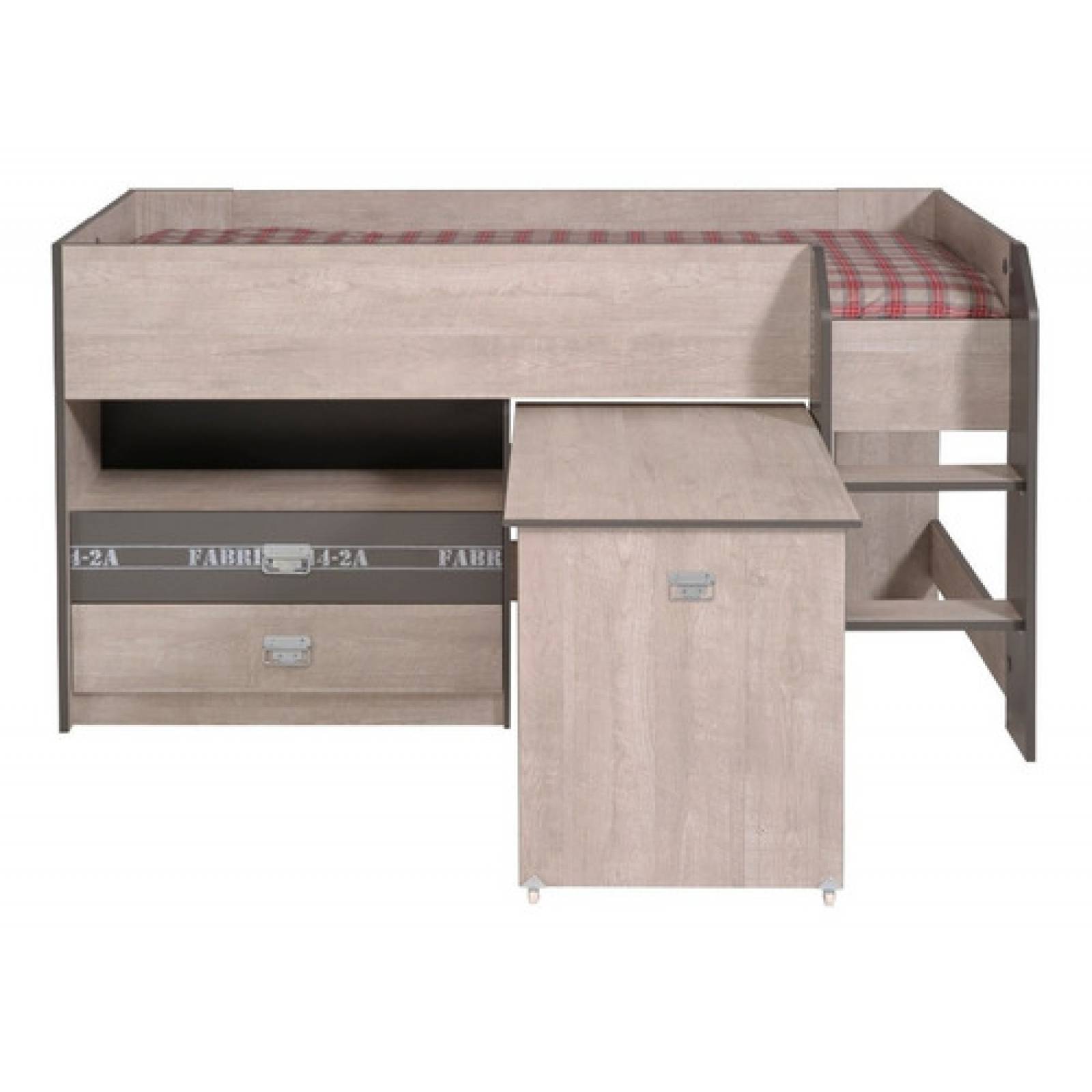 Litera Con Cama Escritorio Y Cajonera