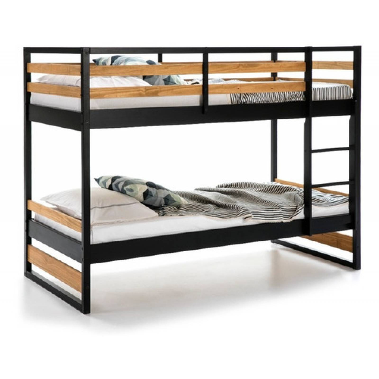 Litera Doble Individual Incluye Colchones Y Escalera Tugow