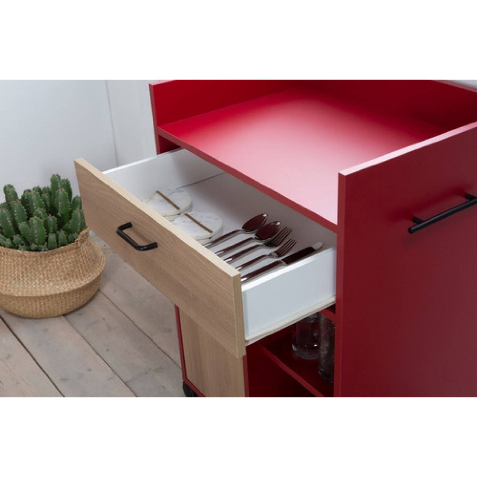 Mueble De Cocina Alacena Auxiliar Moderna Y Practica Tugow