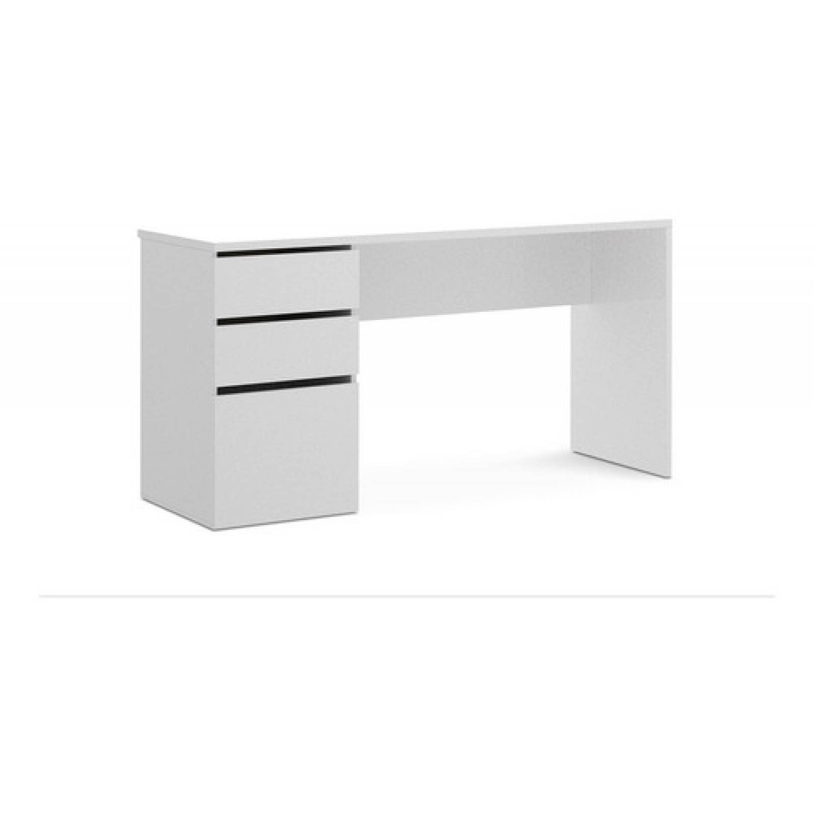 Escritorio Amplio Tugow Blanco Brillante Envio Gratis