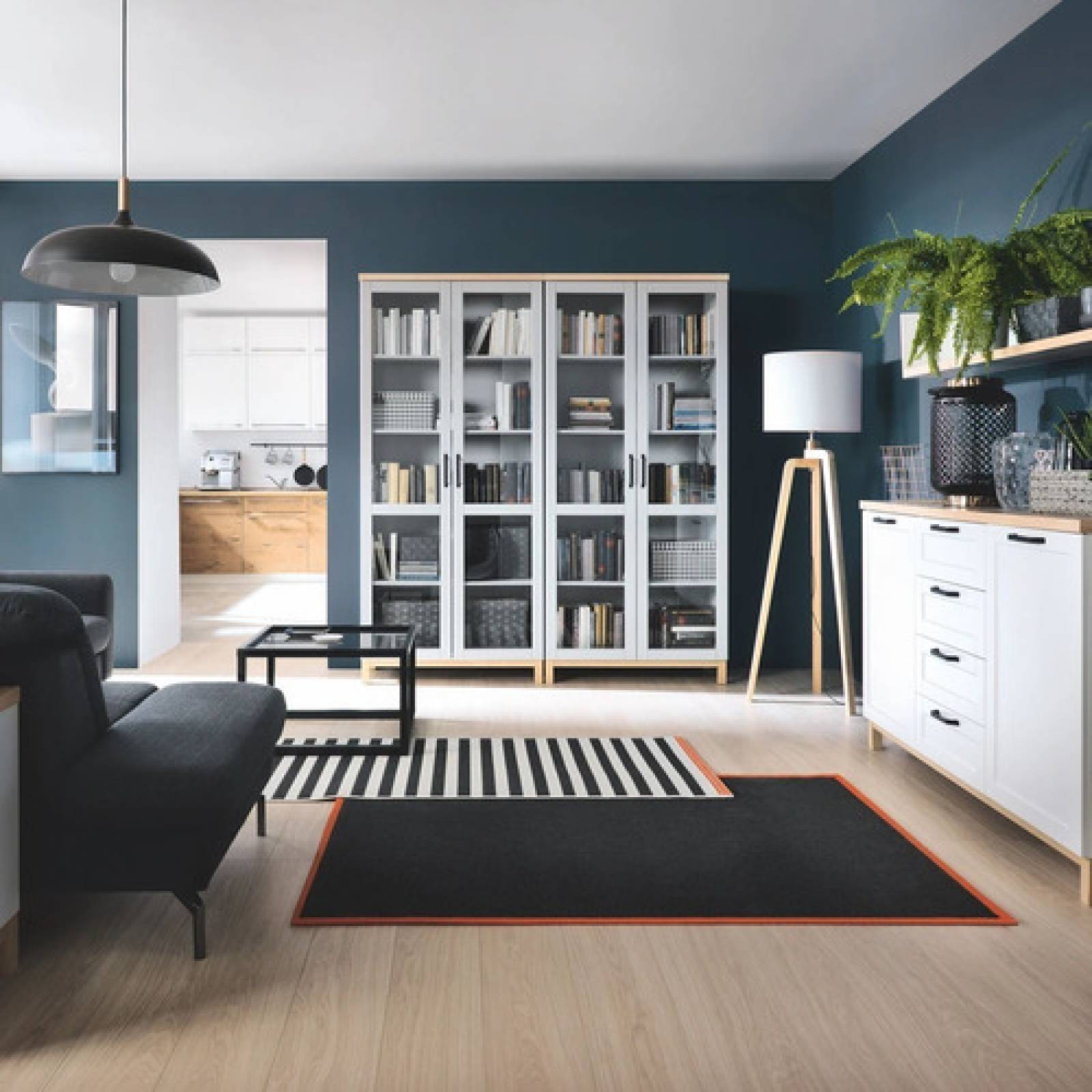 Vitrina Moderna Y Practica Tugow Envío Gratis