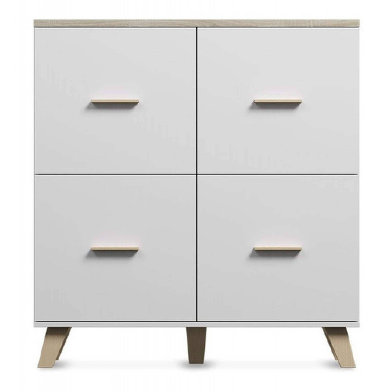 Bufetera Blanca Estilo Nórdico Tugow Envio Gratis