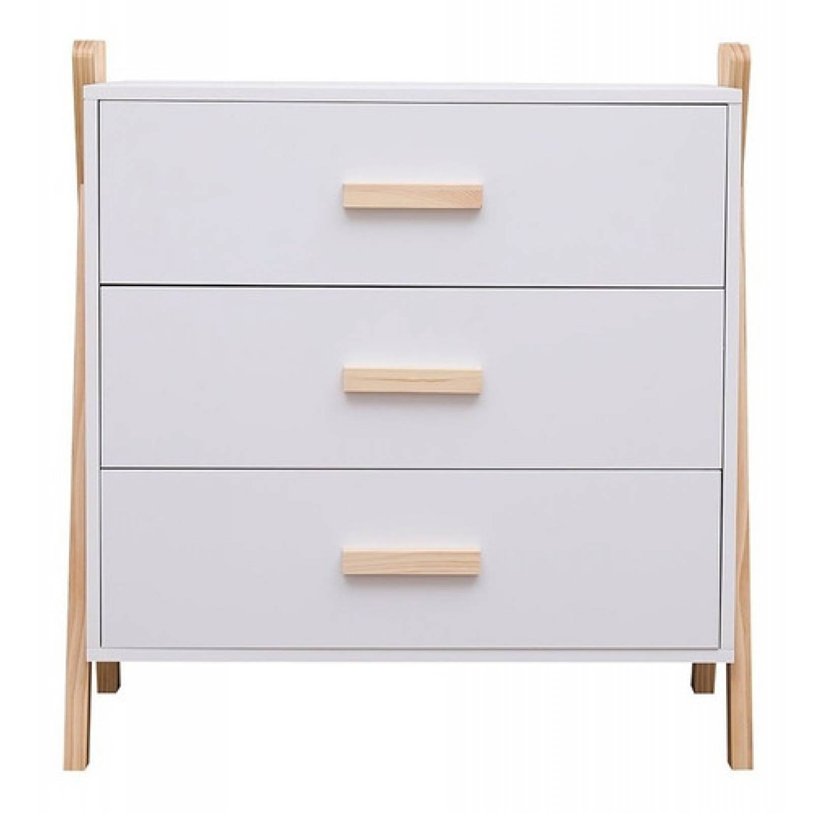 Mueble Cajonera Practica Infantil De 3 Cajones Tugow