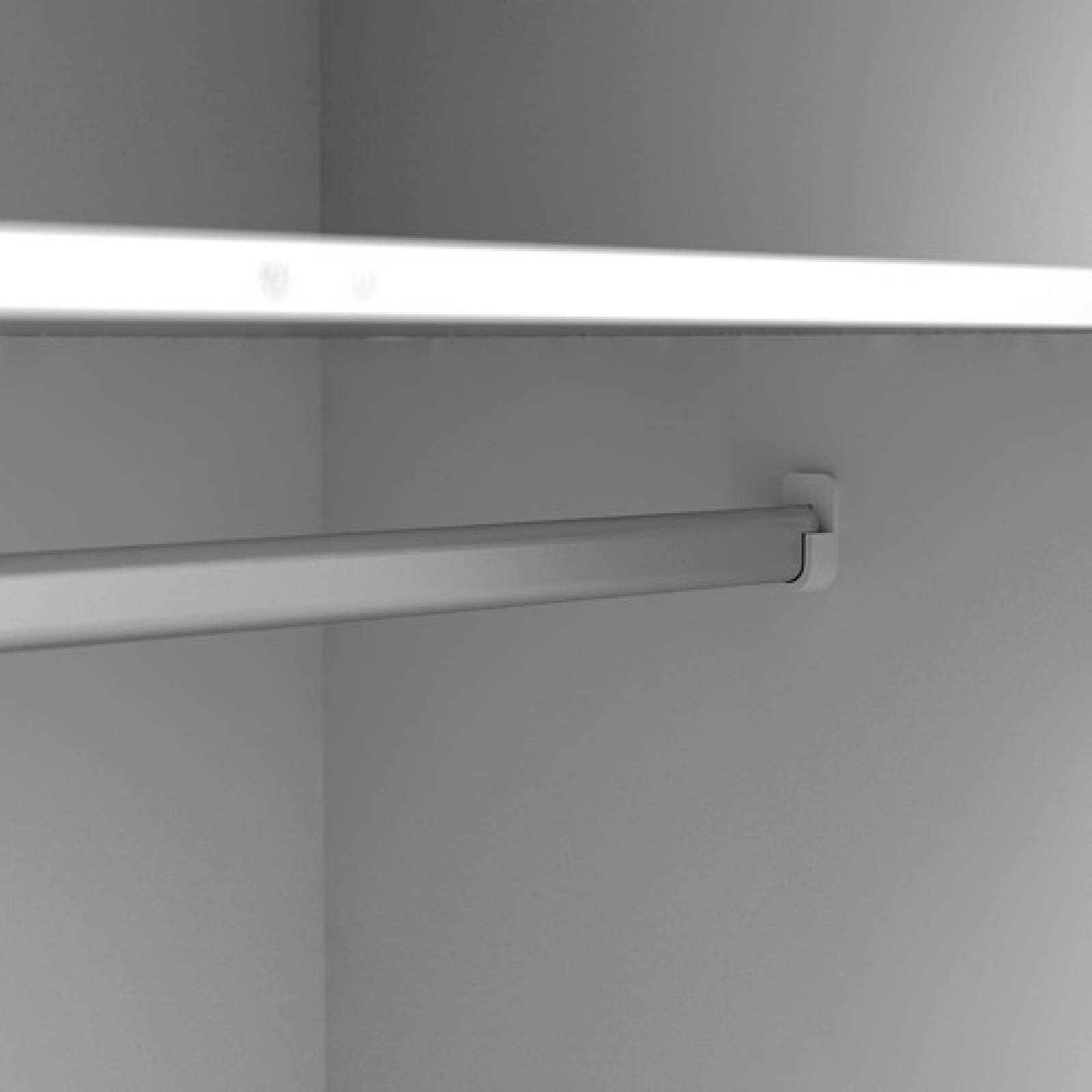 Clóset Madera Blanco Ropero Minimalista Tugow Envío Gratis