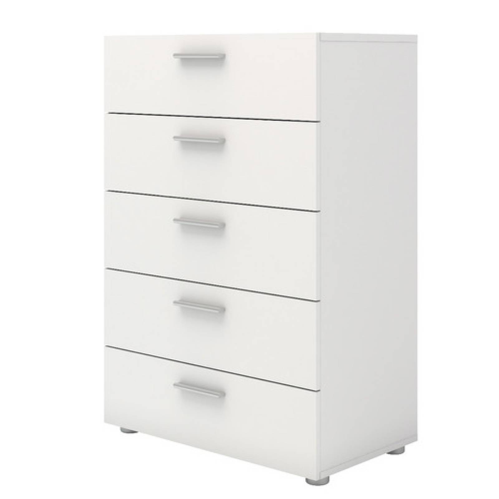 Mueble Cajonera 5 Niveles Blanca Minimalista Comoda Tugow