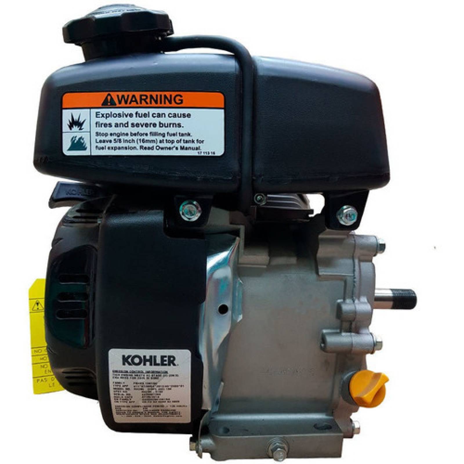 Motor Kohler De 6.5 Hp Sh265 4 Tiempos A Gasolina Para Bomba