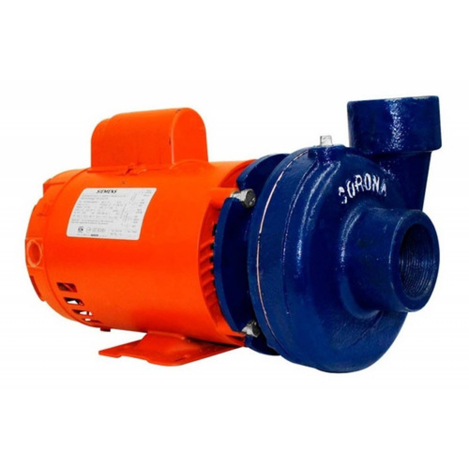 Bomba Centrifuga Para Agua De 2 Hp Corona 2x2 Siemens 120v