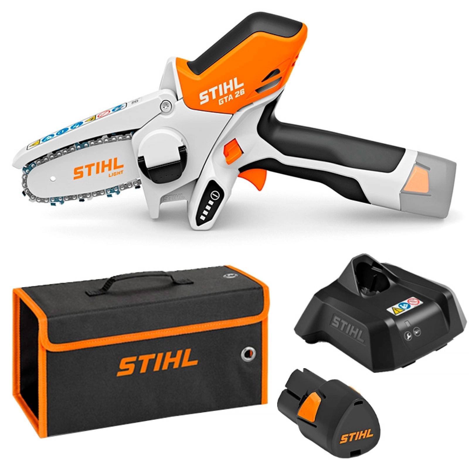 Motosierra De Mano Inalámbrica Stihl GTA-26 De 4 Pulgadas