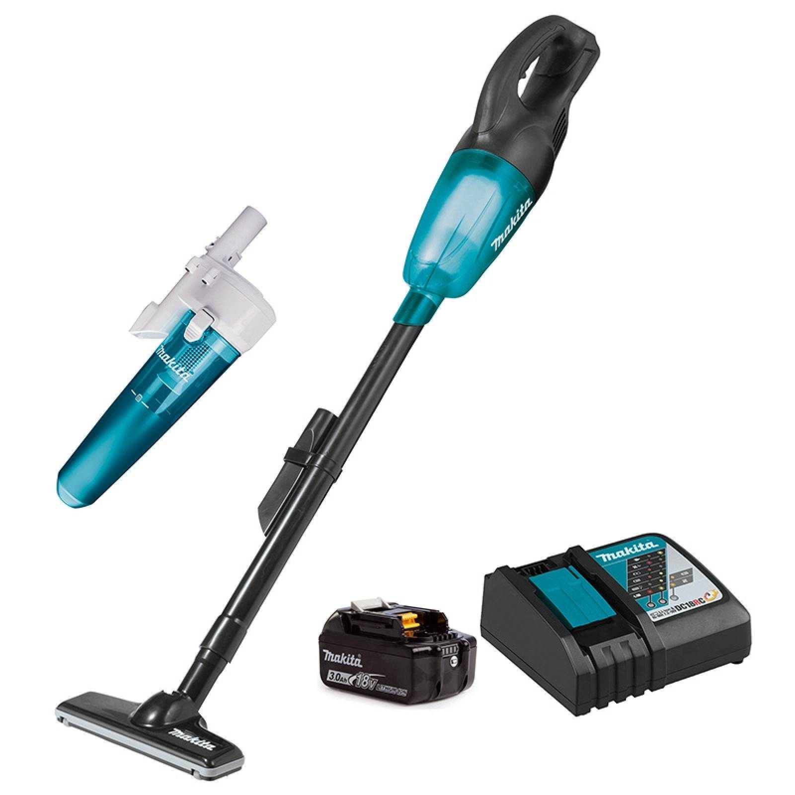 Aspiradora Inalámbrica Makita DCL180RFB De 18V + Batería