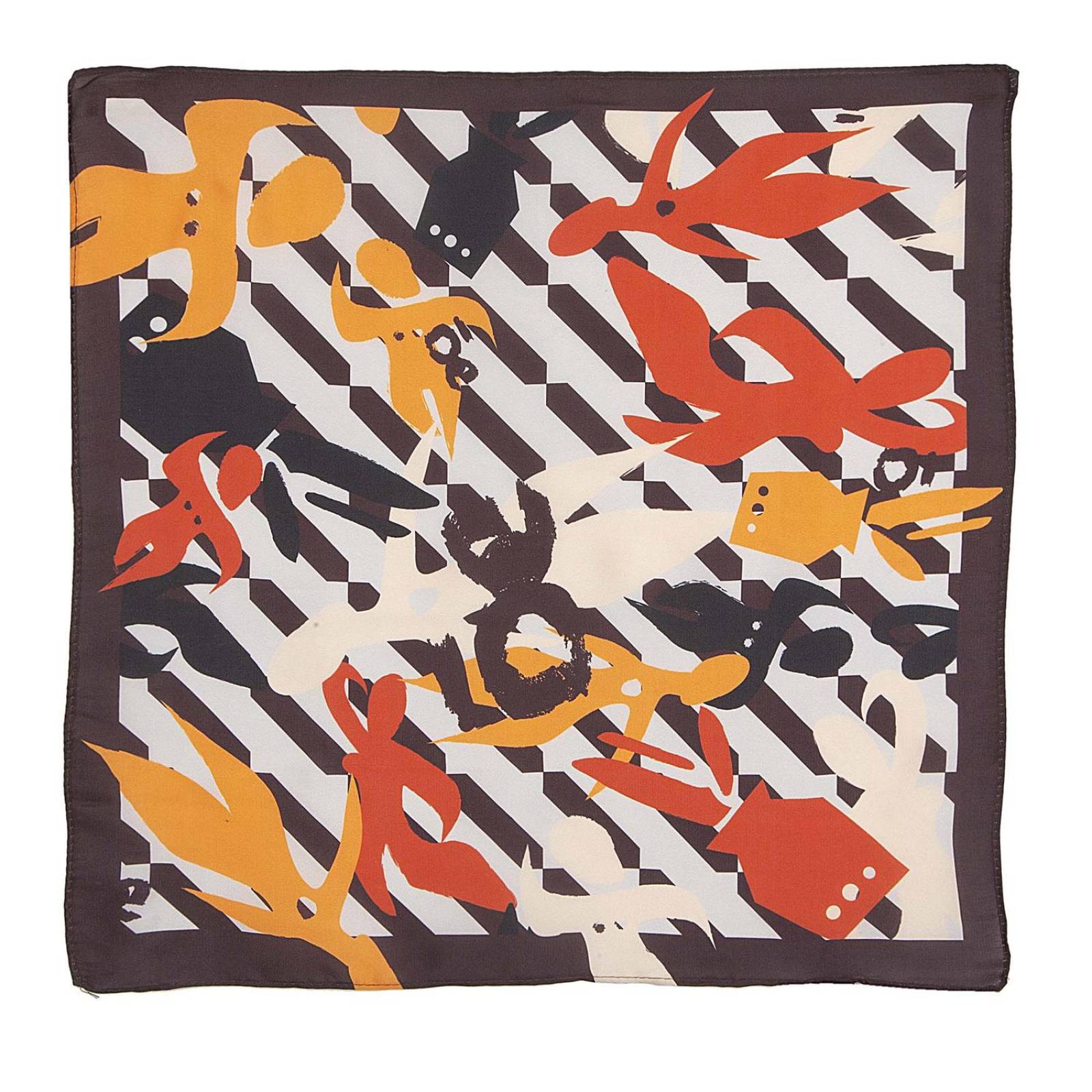 Bolsa Cloe Tote Mascada Decorativa Negro