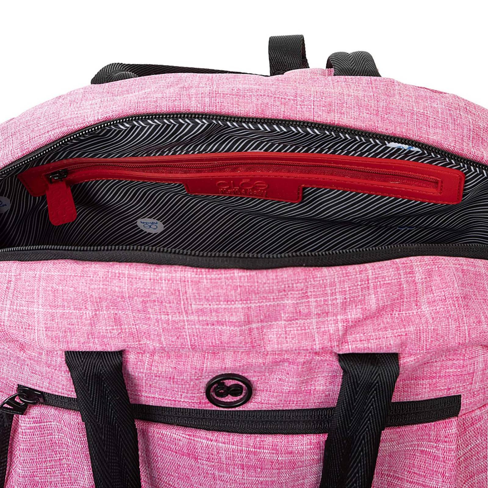 Pañalera Cloe Backpack con Cambiador Rosa