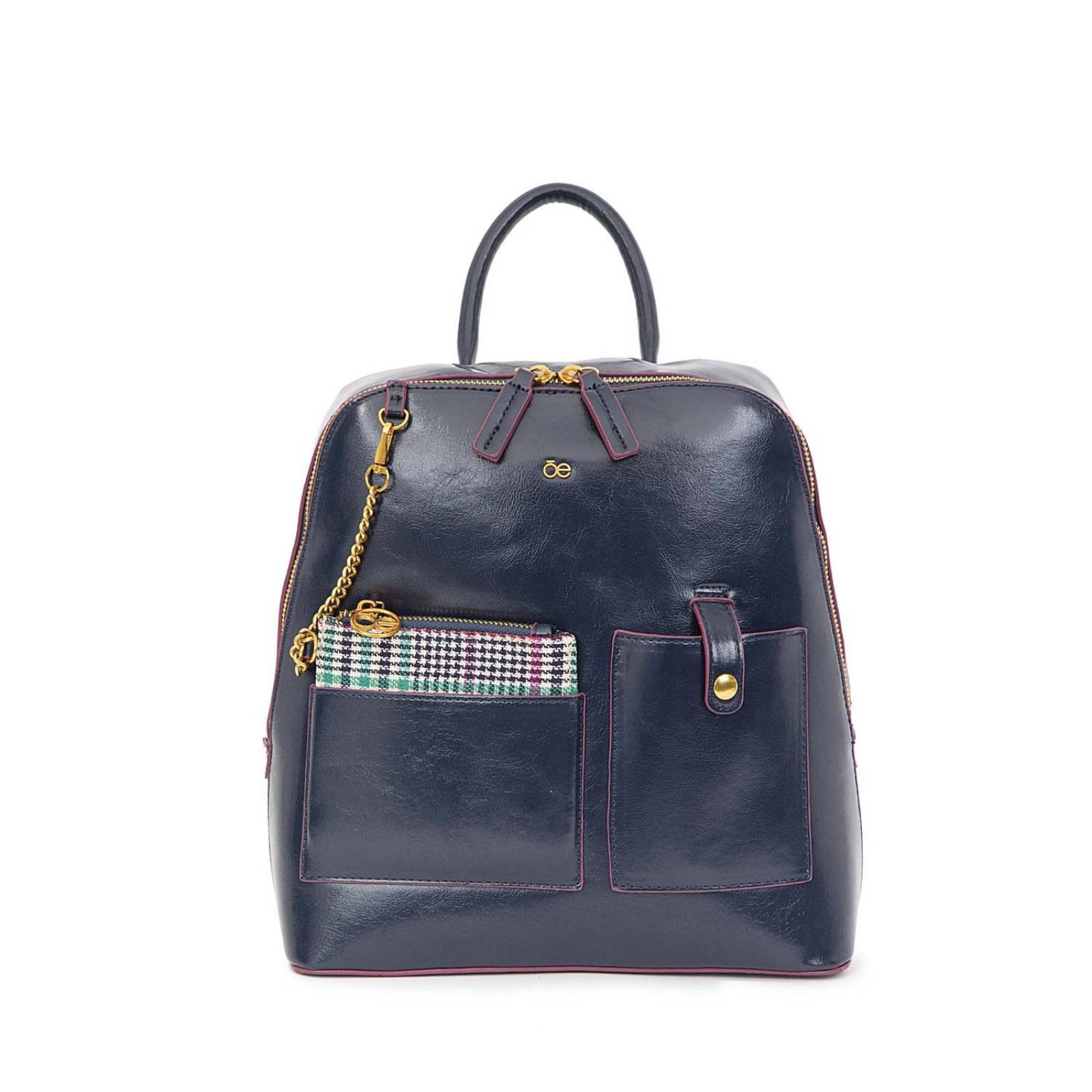 Mochila Cloe Monedero Desprendible Marino