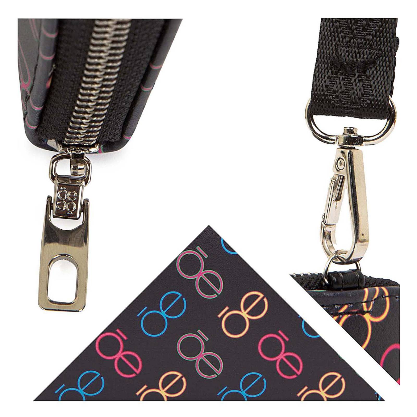 Cartera Cloe Grande 2-en-1 Negro