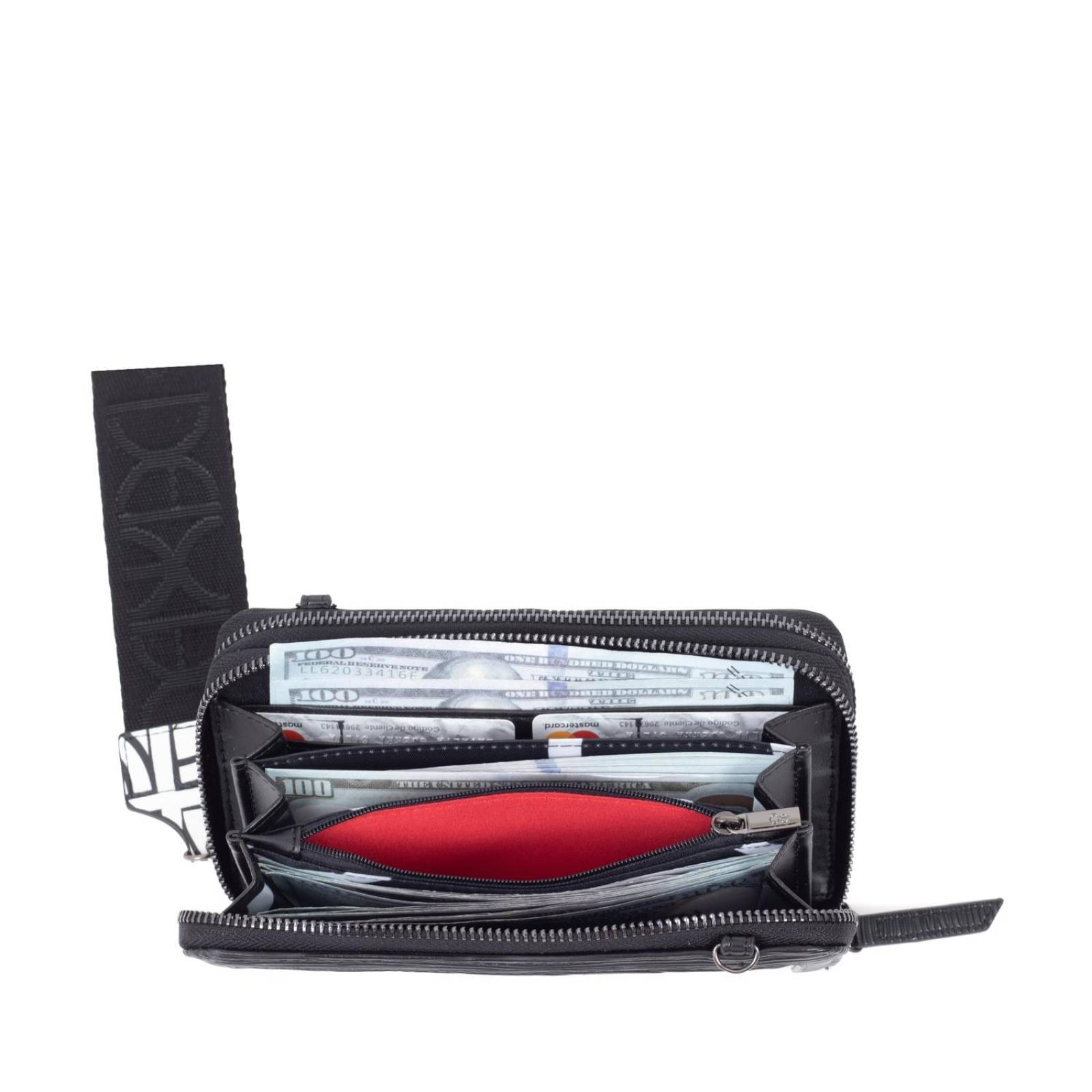 Cartera Cloe Grande 2-en-1 NEGRO