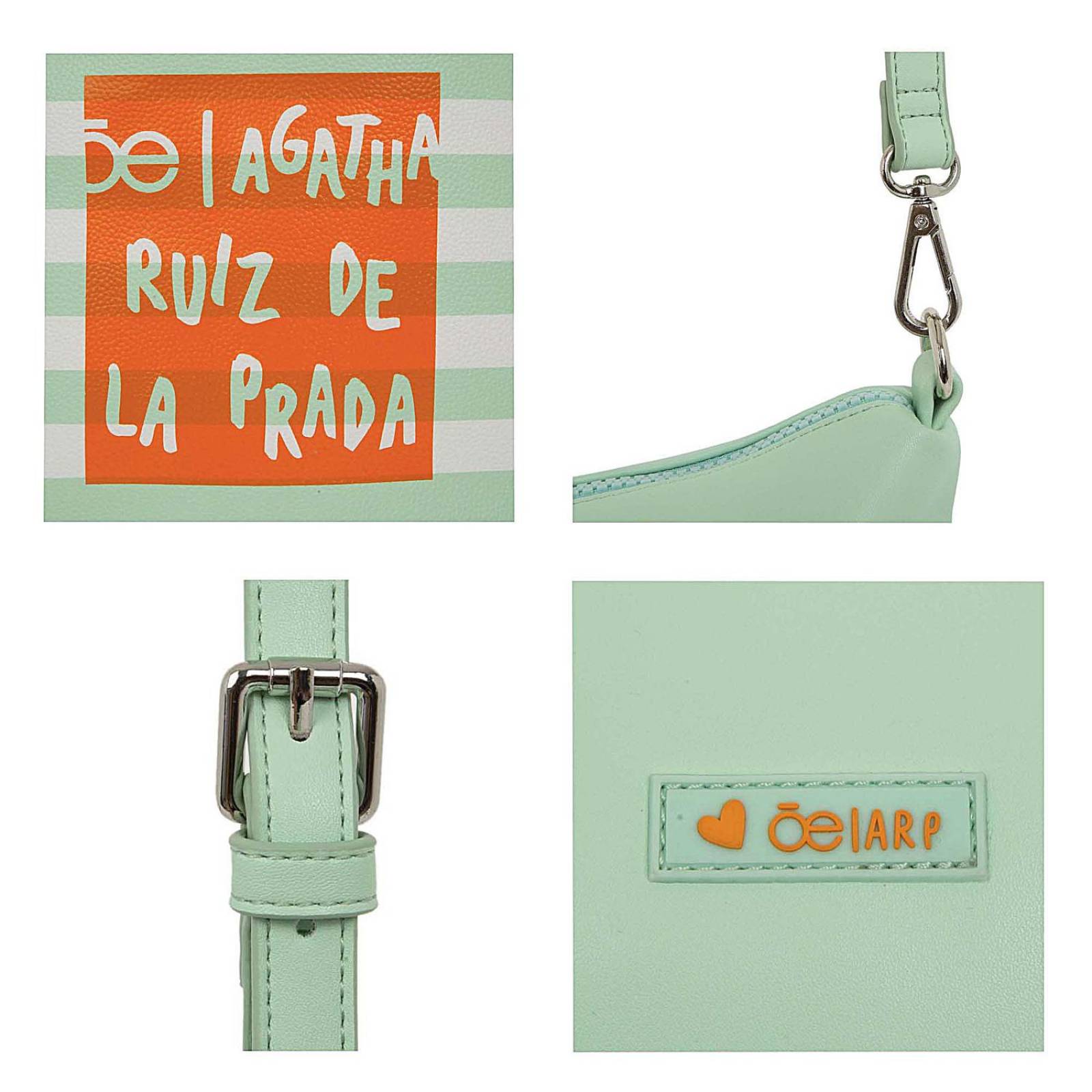 Bolsa Cloe By Ágatha Ruiz de la Prada 3-en-1 MENTA