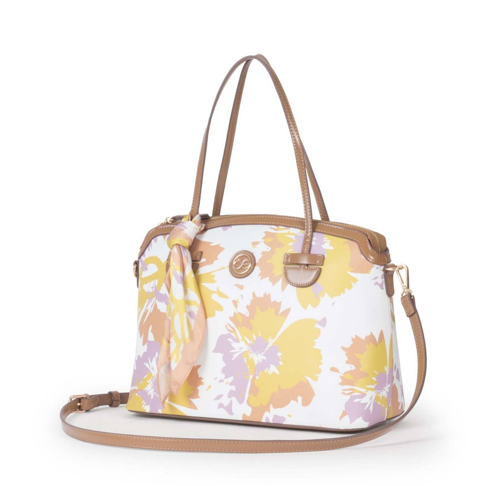 Bolsa Cloe Satchel Atemporal MULTICOLOR