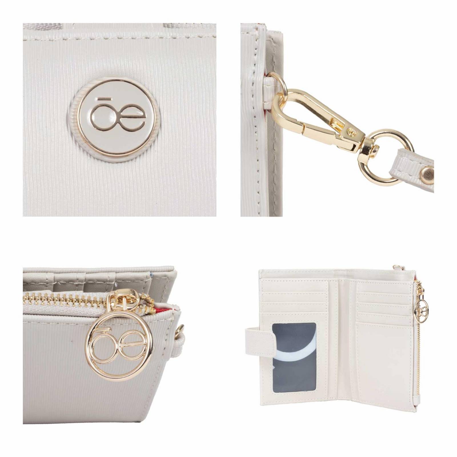 Cartera Cloe Flap con Maneral BEIGE