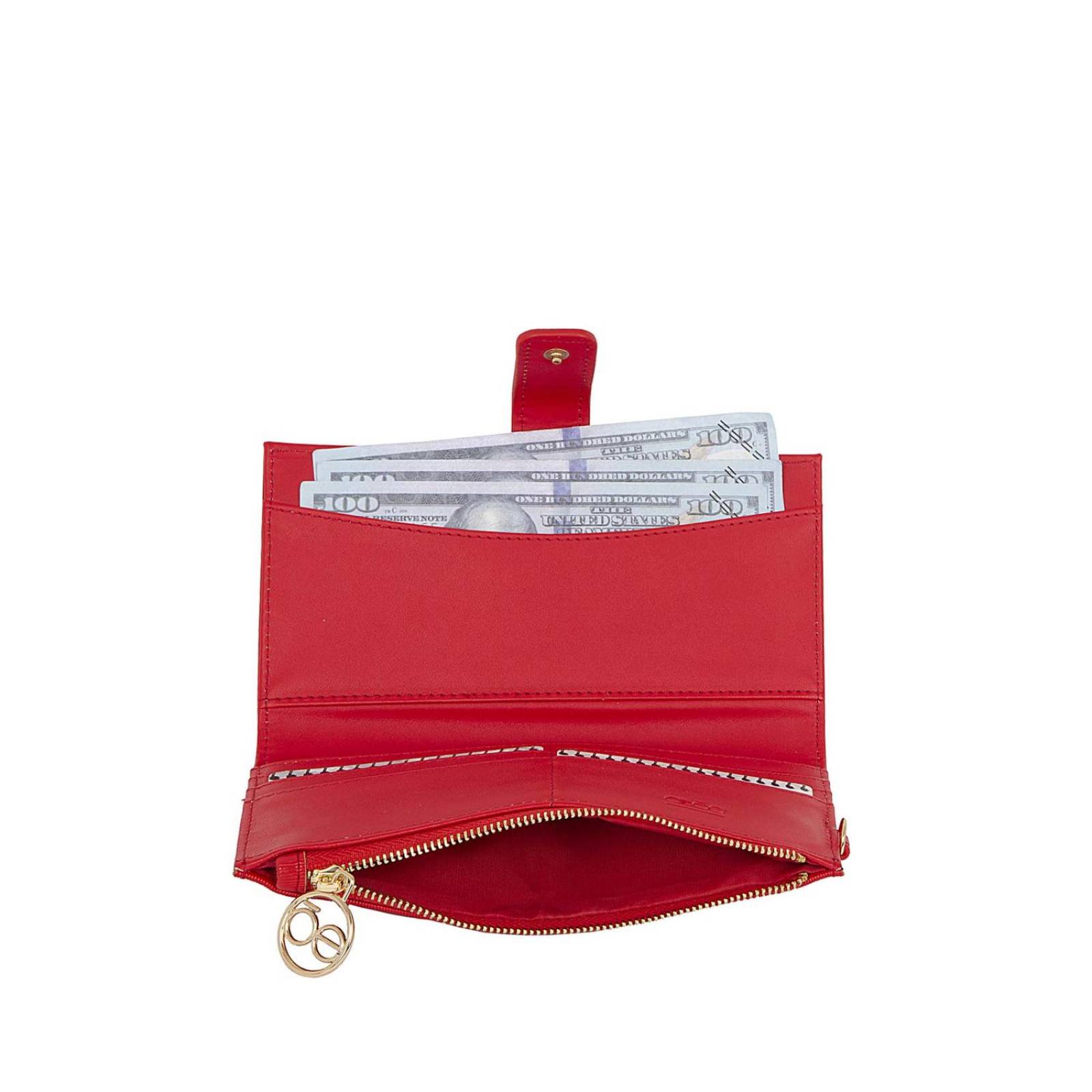 Cartera Cloe Grande Flap ROJO