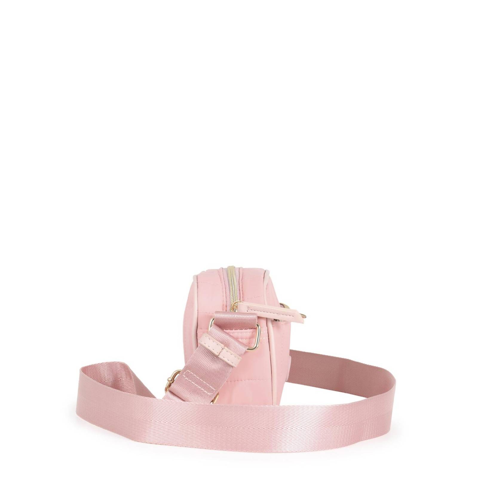 Bolsa Crossbody Cloe Textil Look Acolchado ROSA